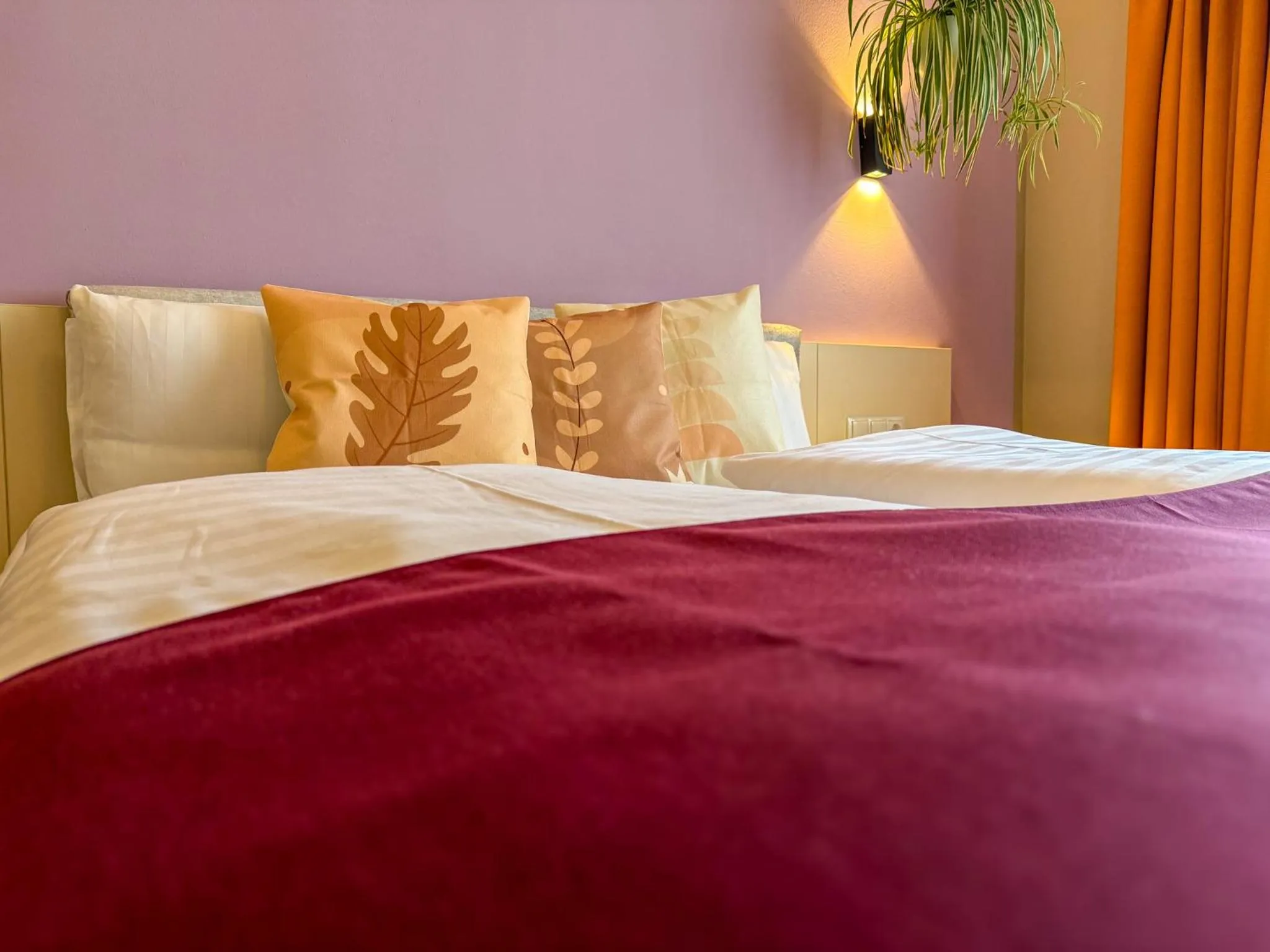 Bed in zum Senner Suites Zillertal