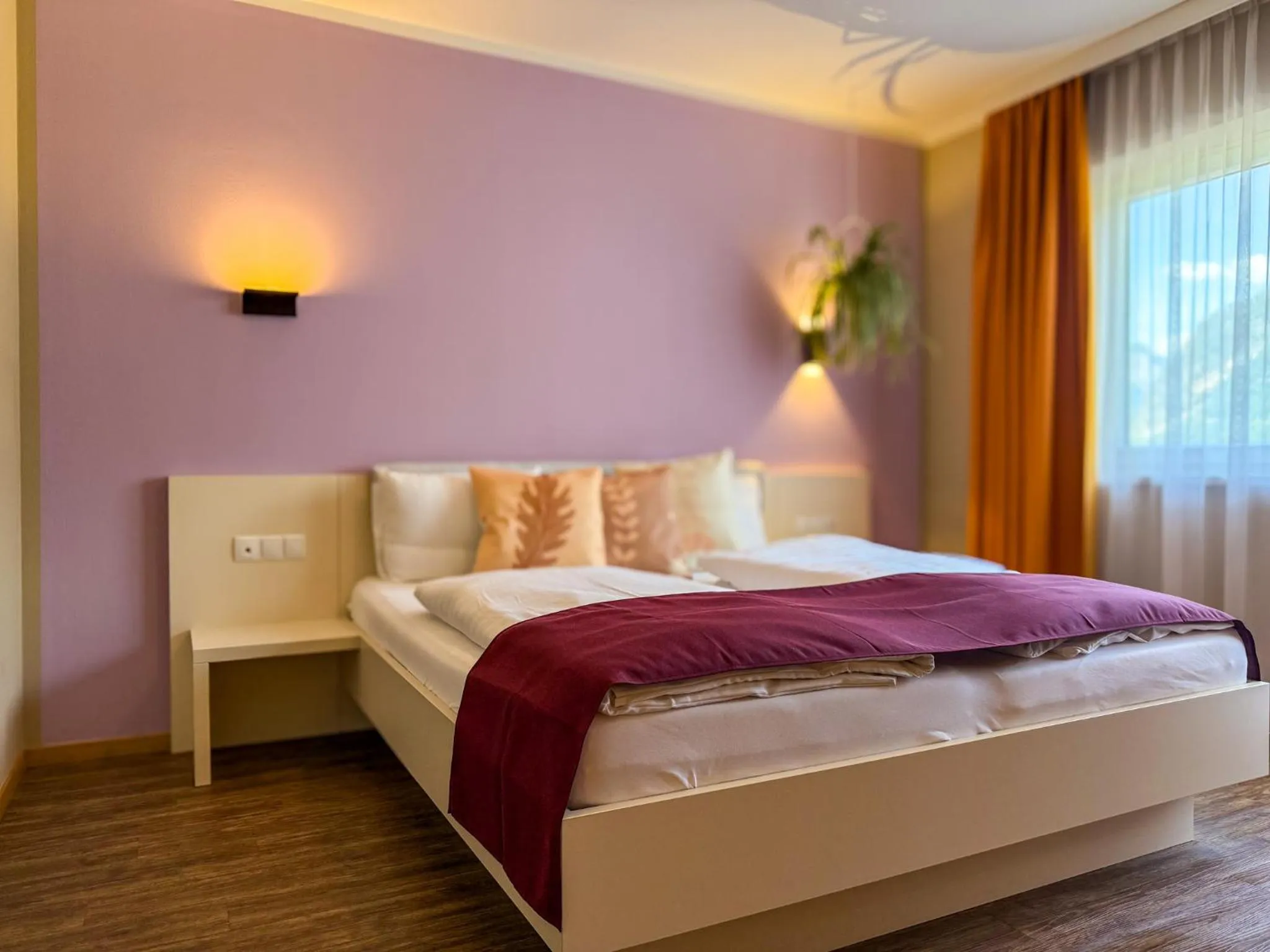 Bed in zum Senner Suites Zillertal