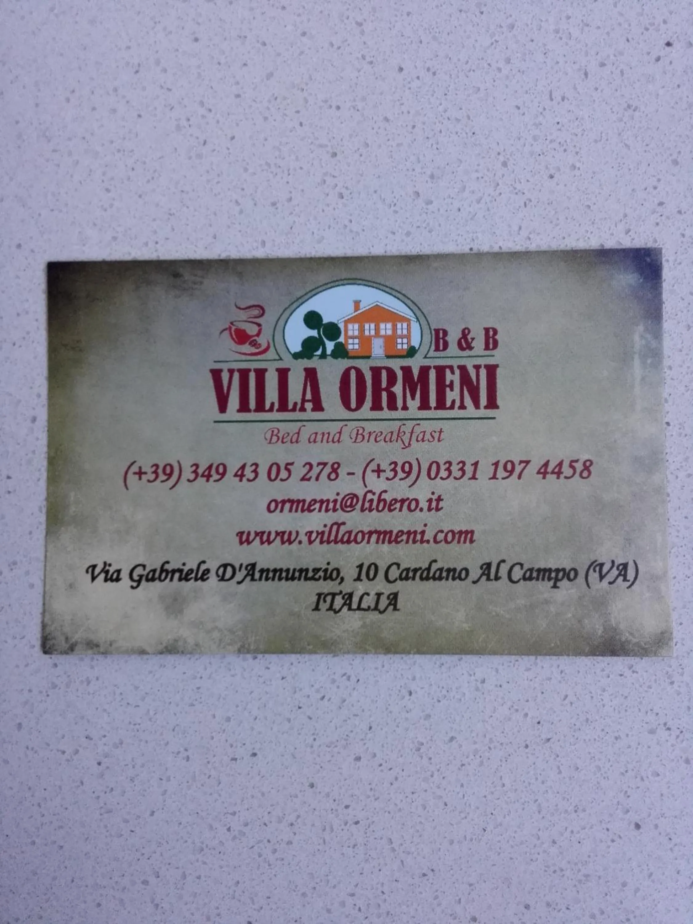 Property logo or sign in Villa Ormeni