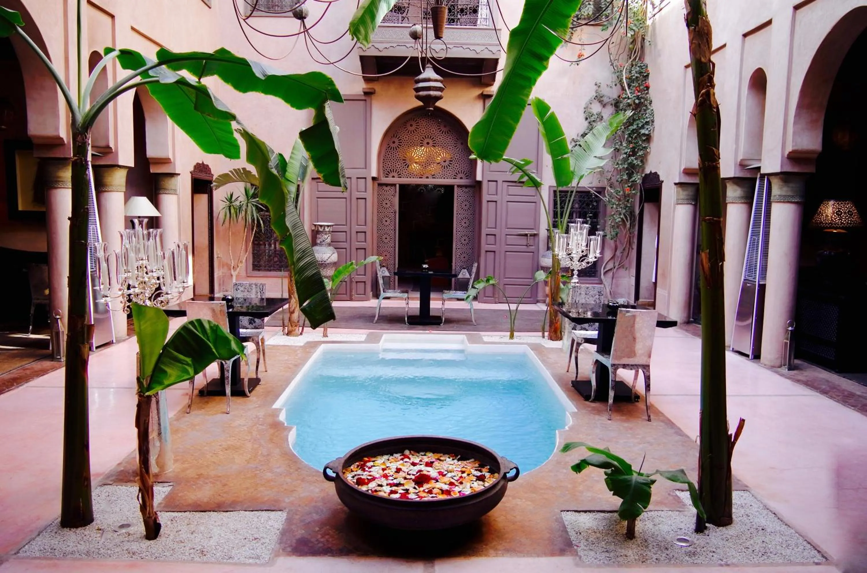 Patio in Riad Noir d'Ivoire