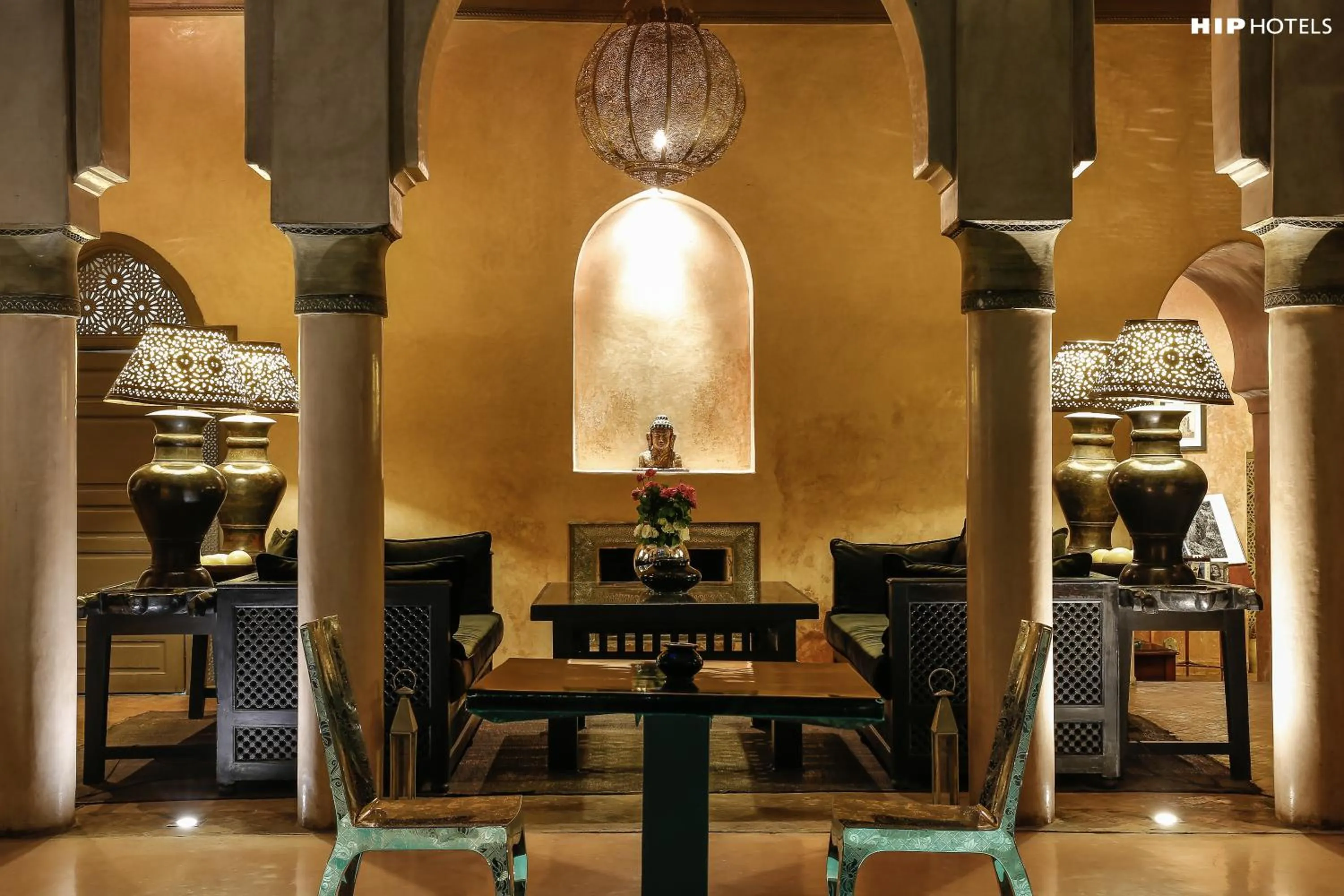 Patio in Riad Noir d'Ivoire