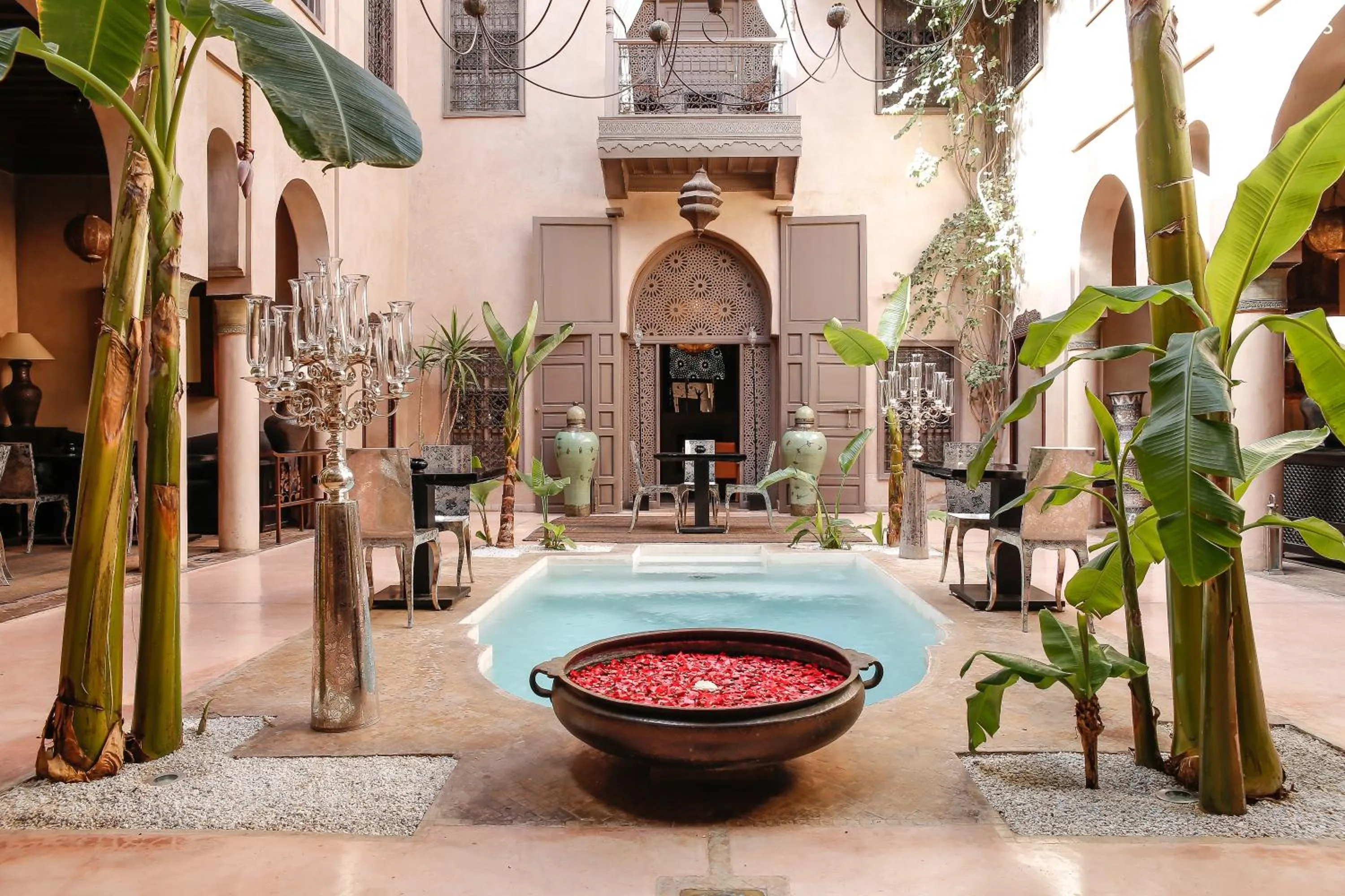 Patio in Riad Noir d'Ivoire