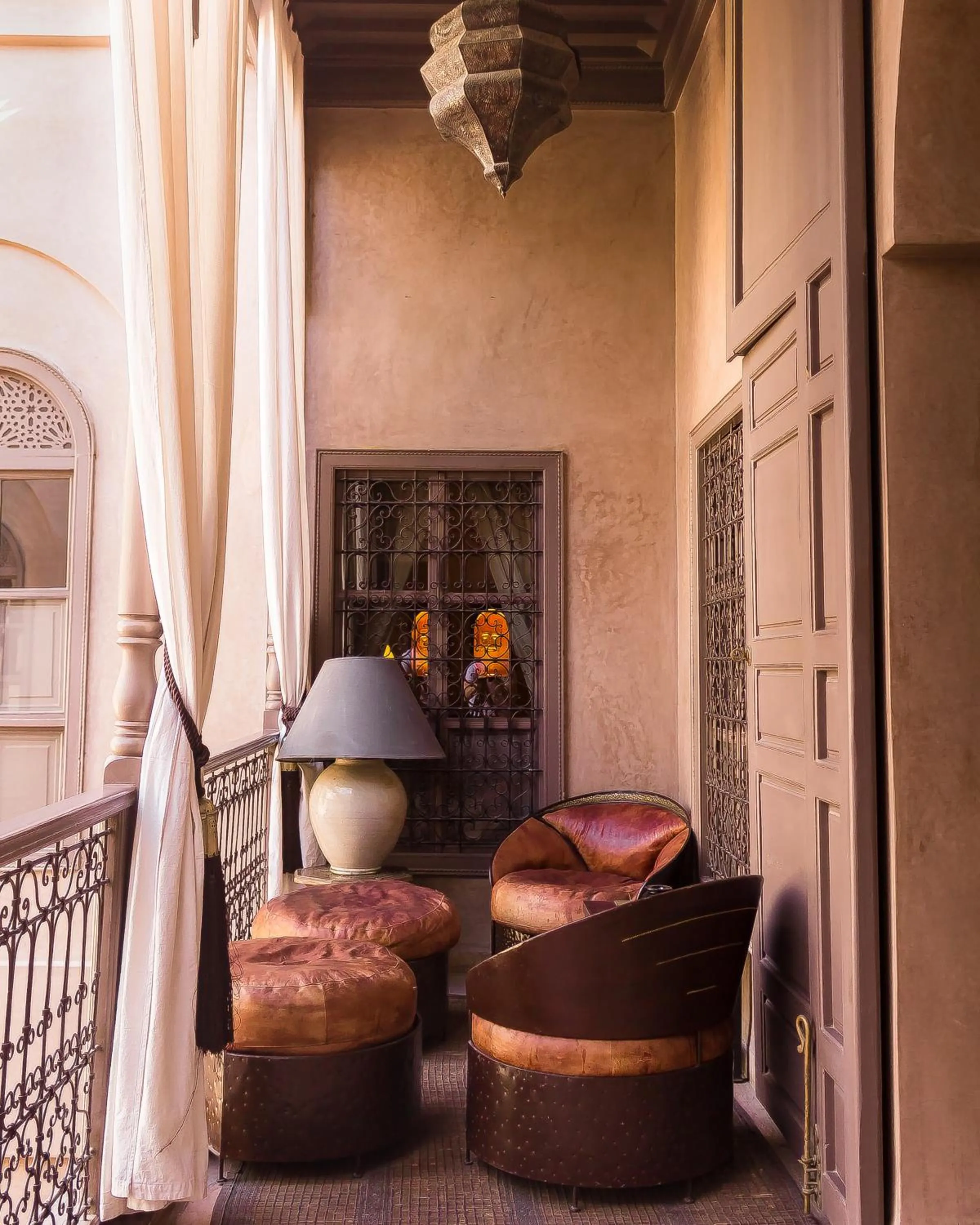 Balcony/Terrace in Riad Noir d'Ivoire