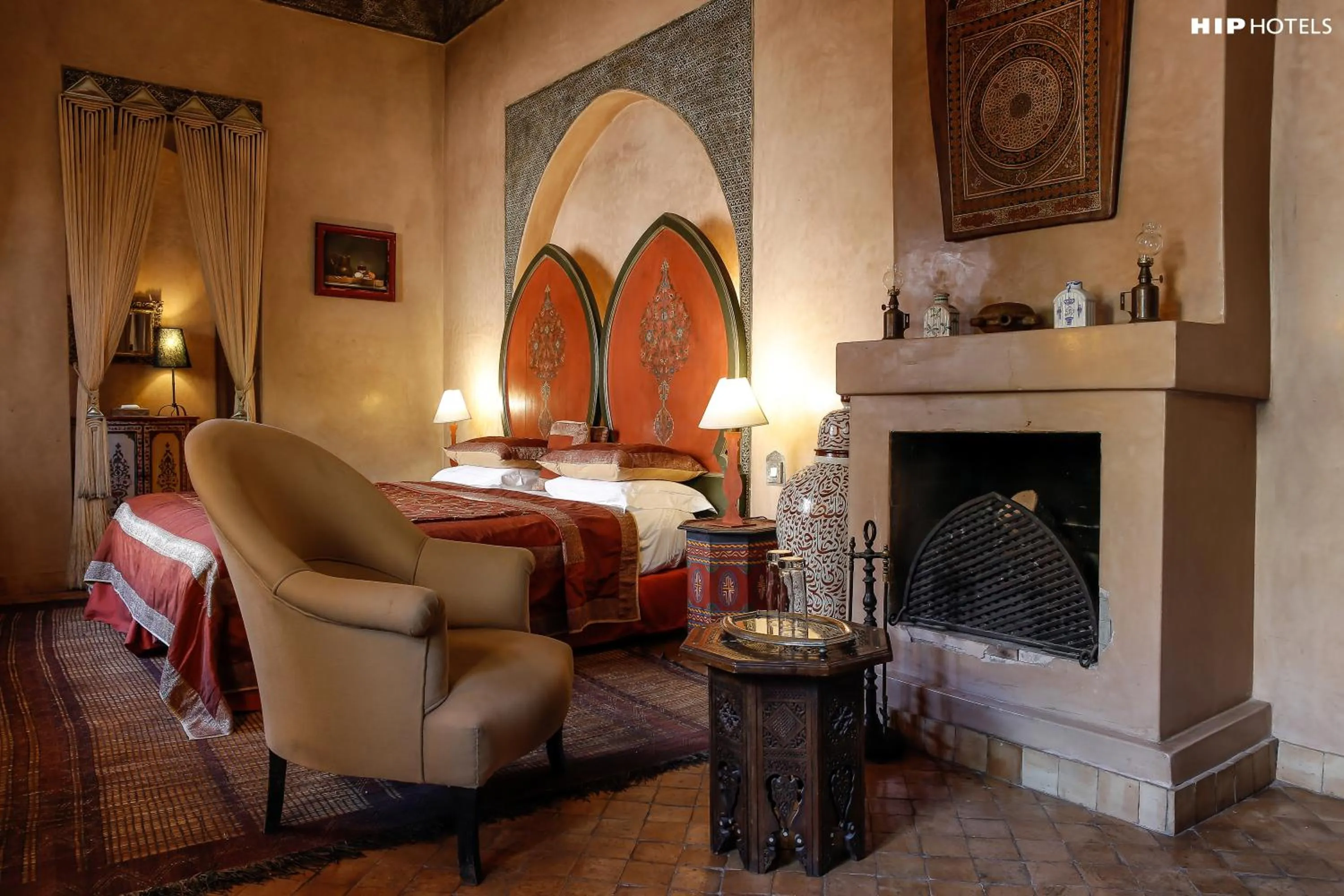 Photo of the whole room in Riad Noir d'Ivoire