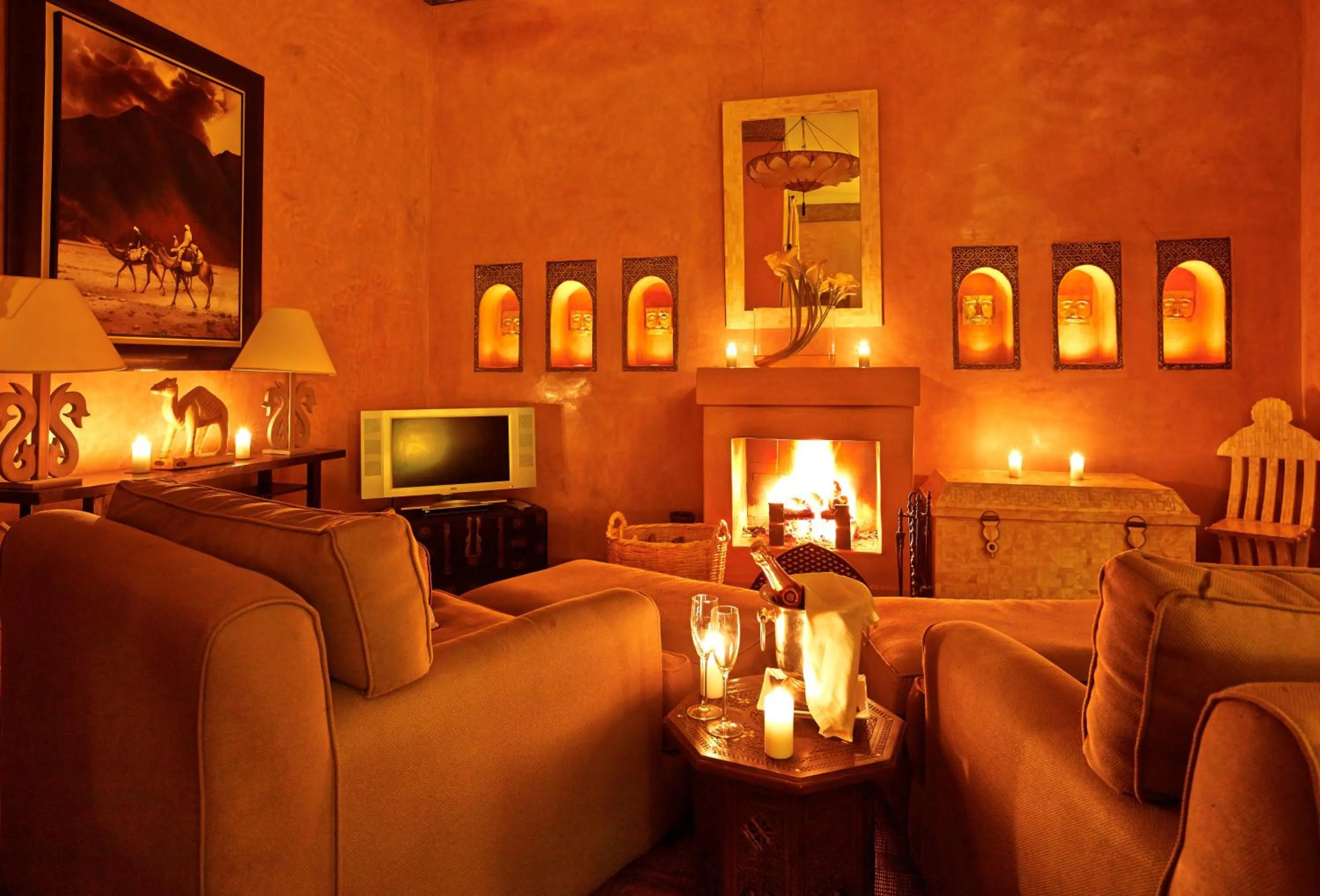 TV and multimedia in Riad Noir d'Ivoire