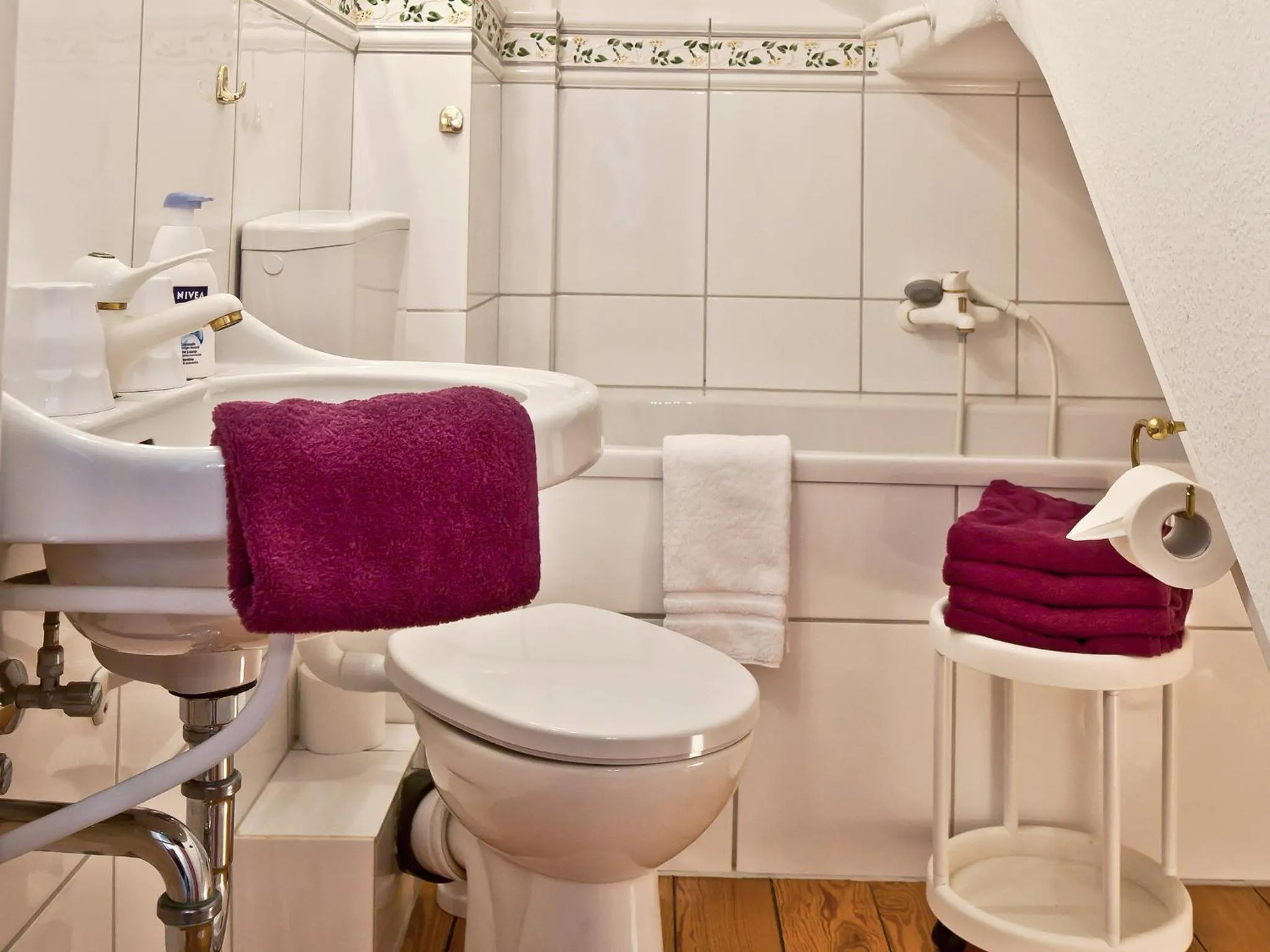 Bathroom in Hotel Villa Caldera