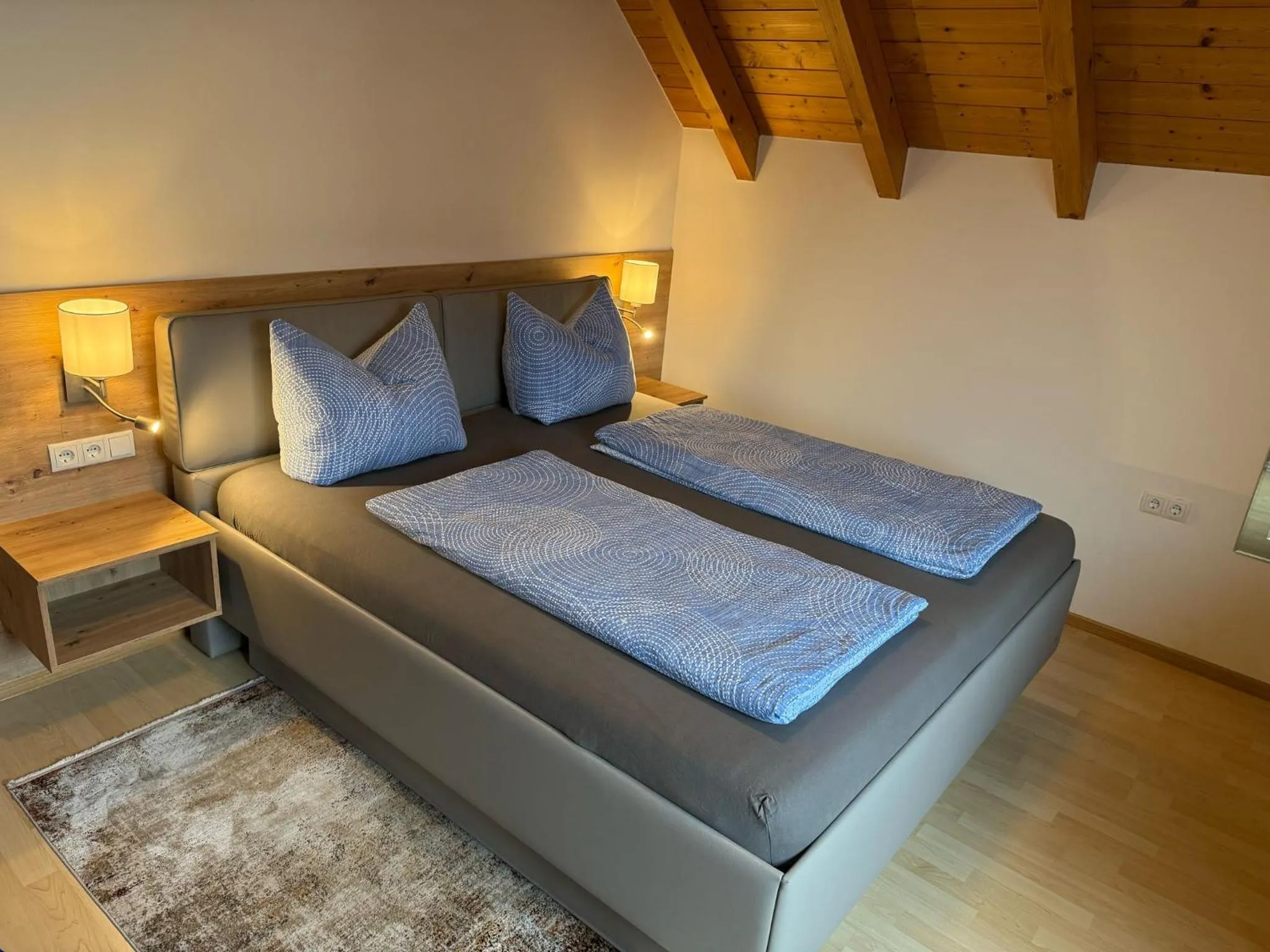 Bedroom, Bed in Gästehaus Rana