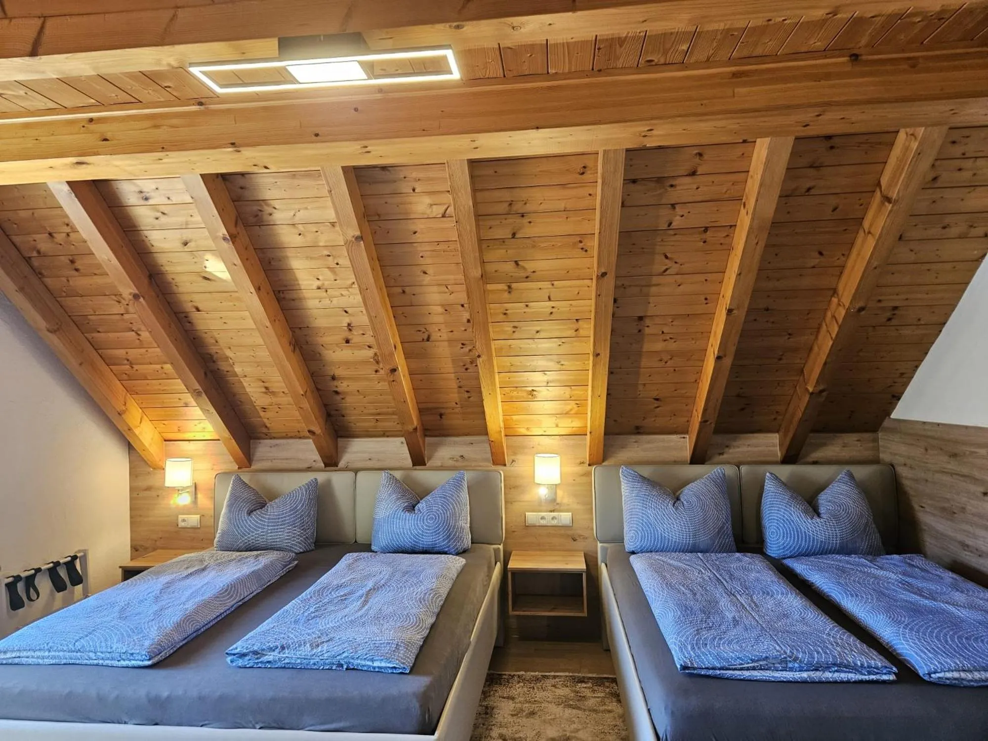 Photo of the whole room, Bed in Gästehaus Rana