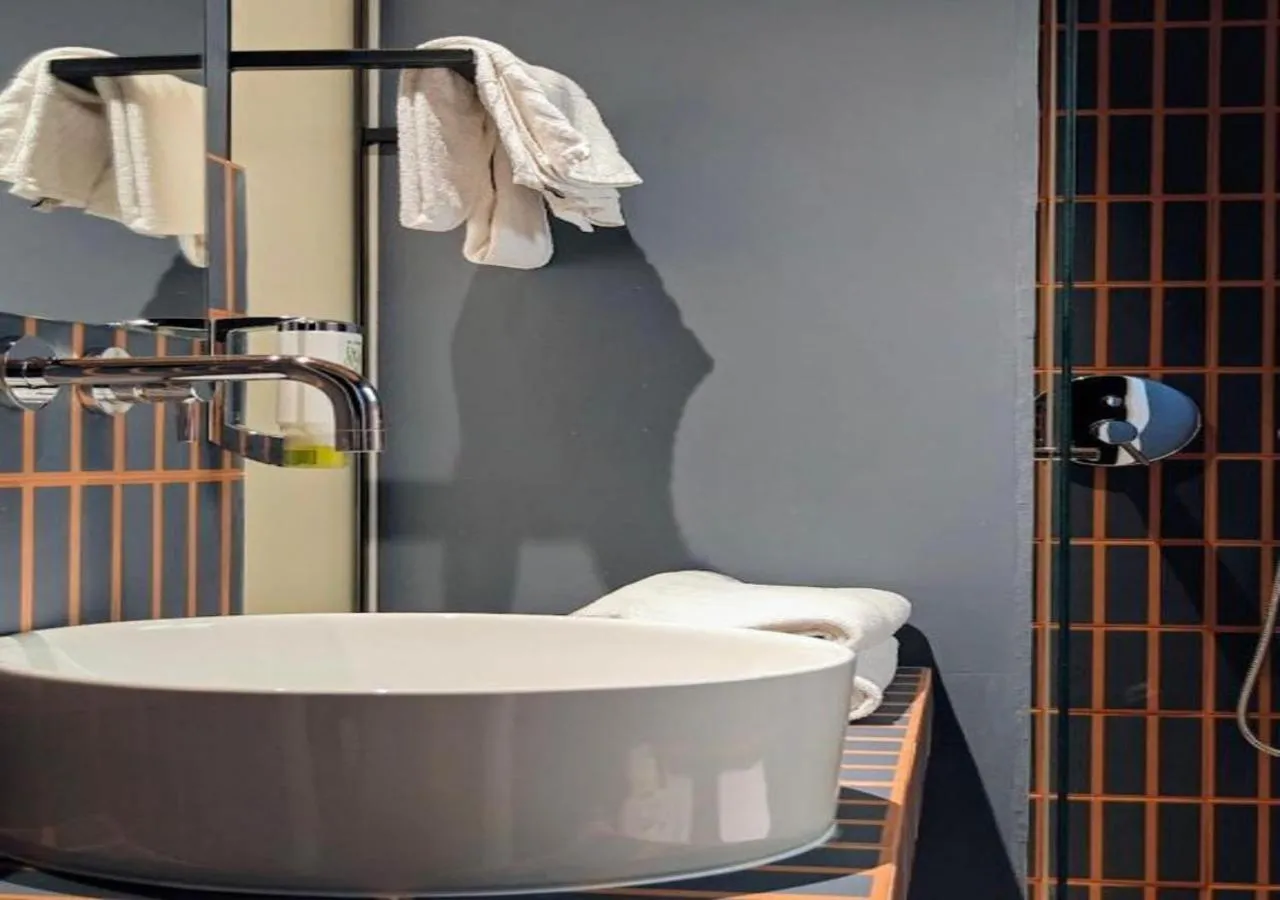 Bathroom in Hotel Graziella
