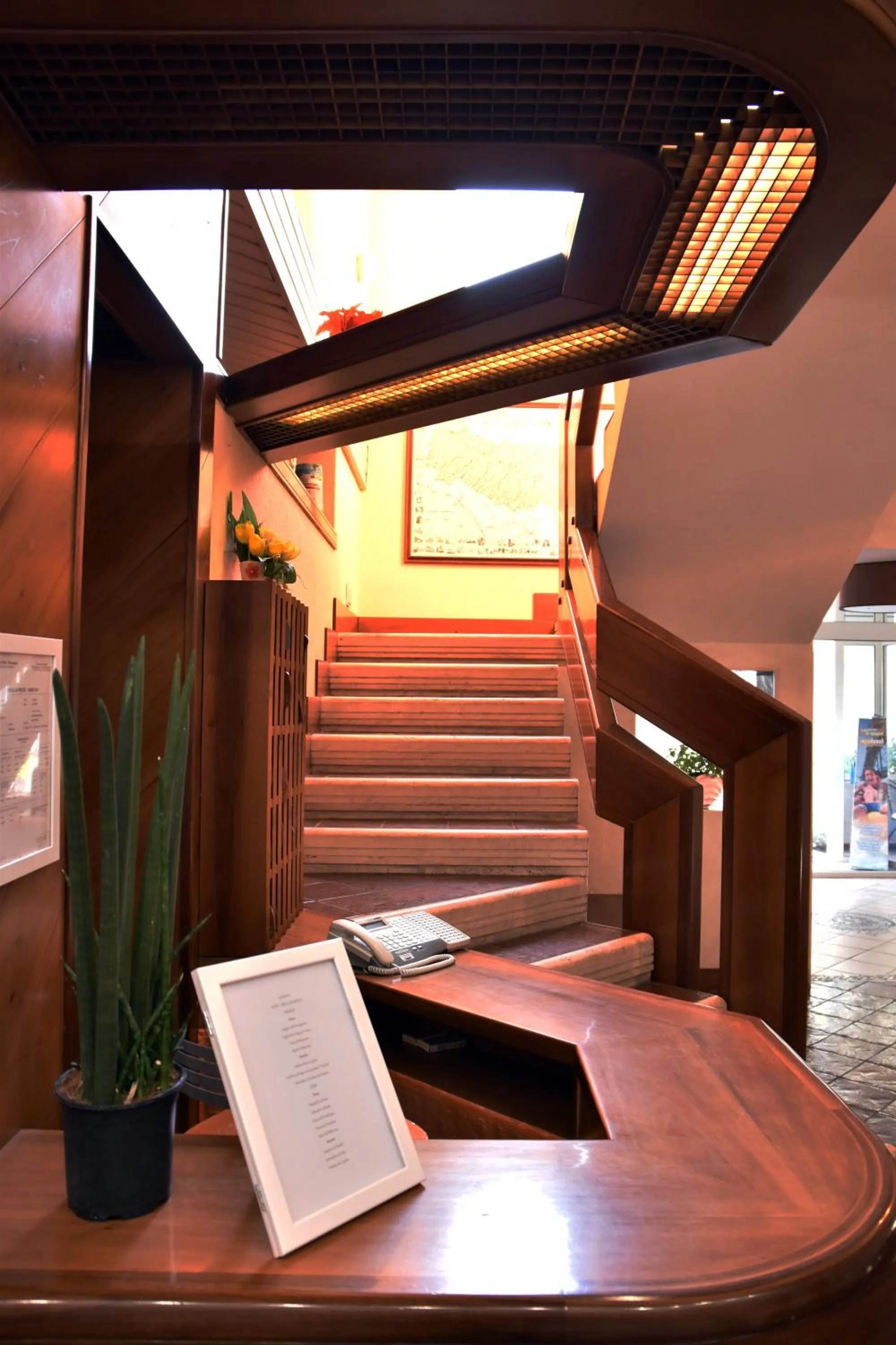 Lobby or reception in Hotel Graziella