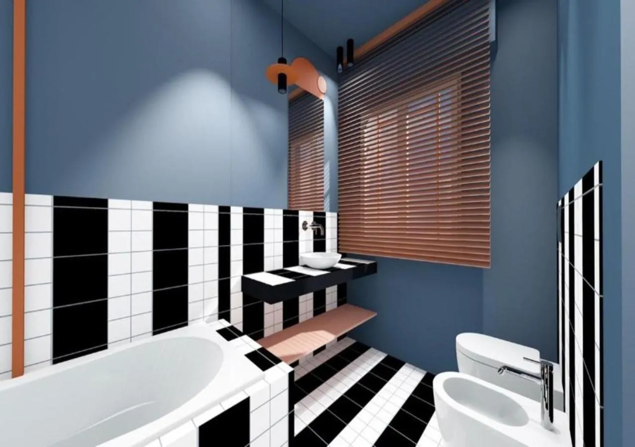 Bathroom in Hotel Graziella