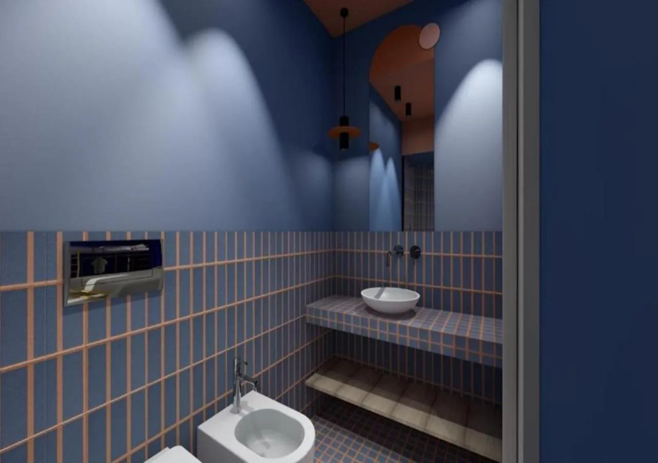 Bathroom in Hotel Graziella