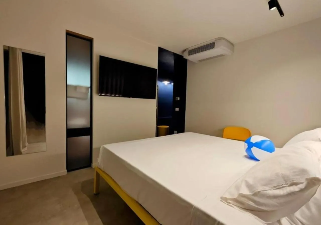 Bedroom, Bed in Hotel Graziella