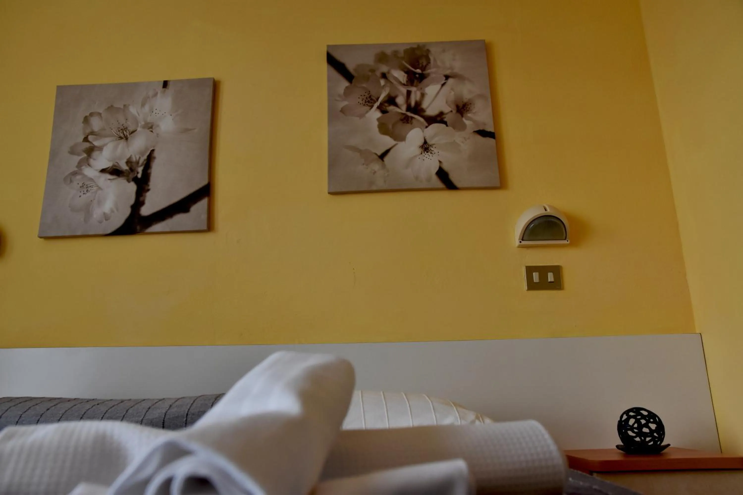 Bed in Hotel Graziella