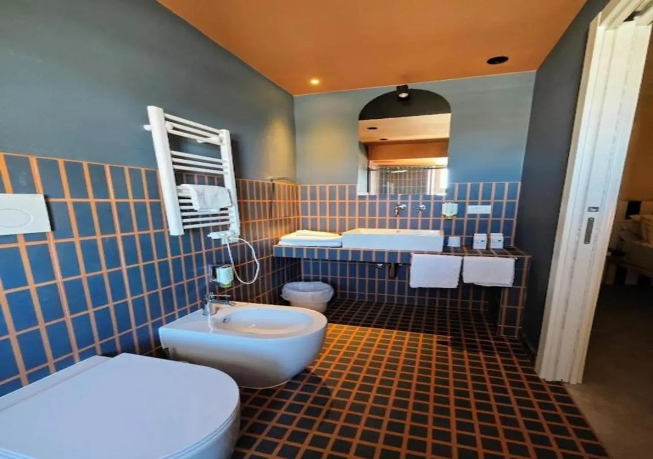 Bathroom in Hotel Graziella