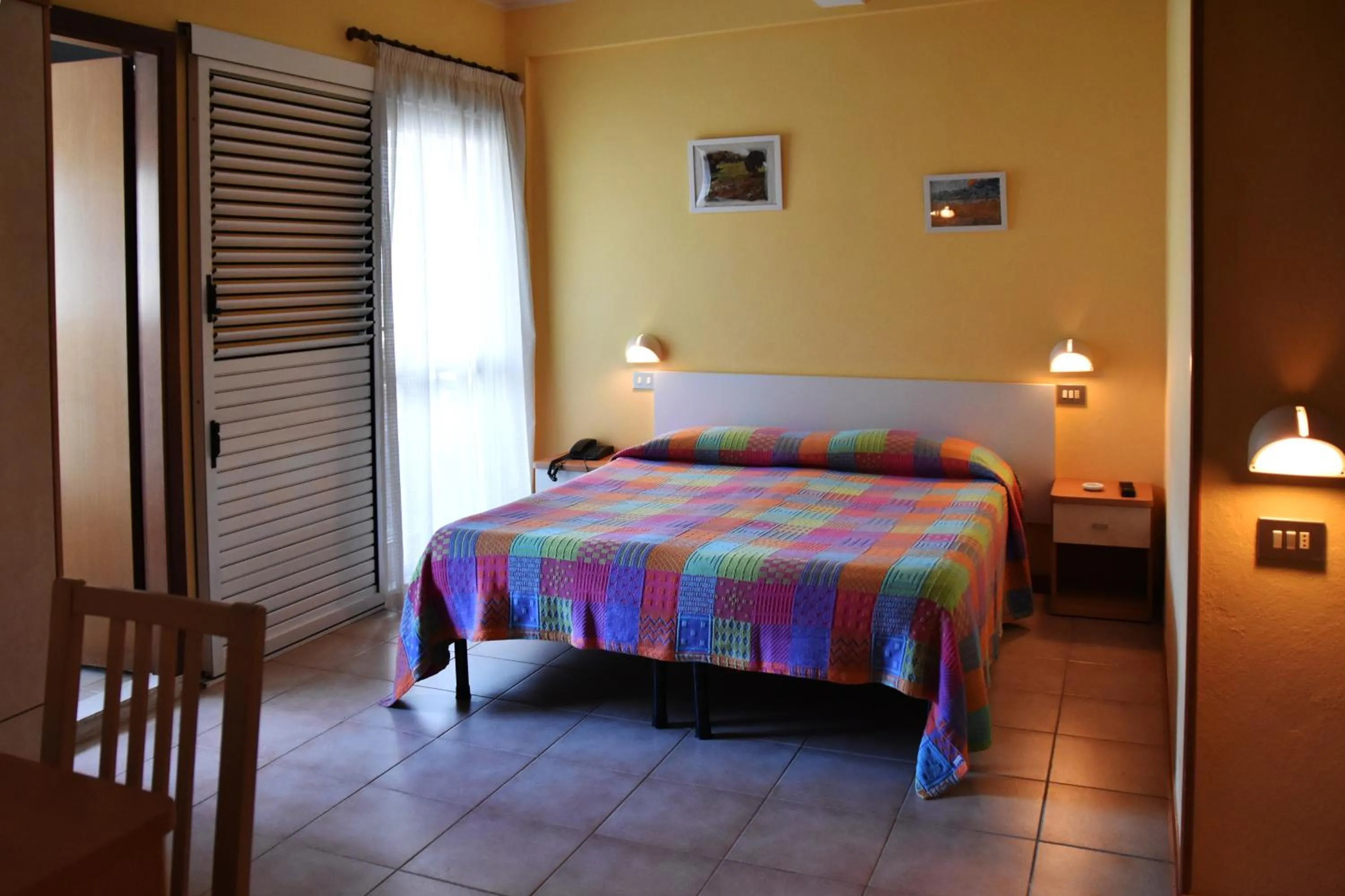 Bed in Hotel Graziella