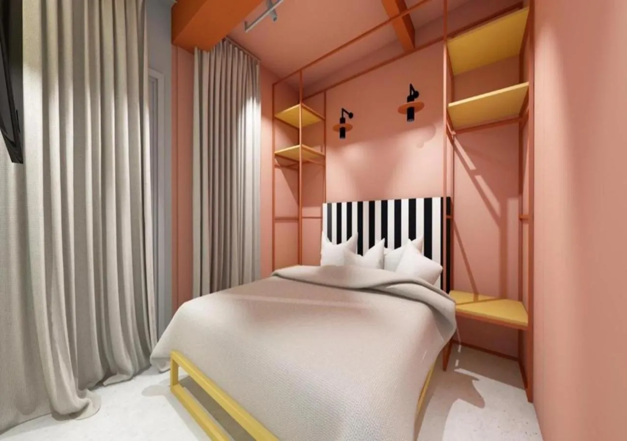 Bedroom, Bed in Hotel Graziella