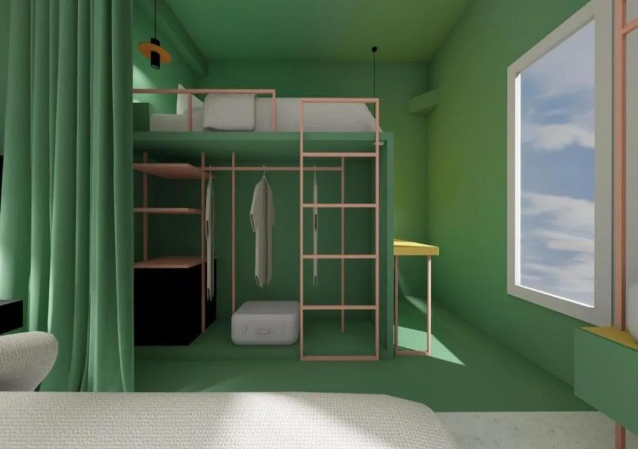 Bedroom, Bed in Hotel Graziella