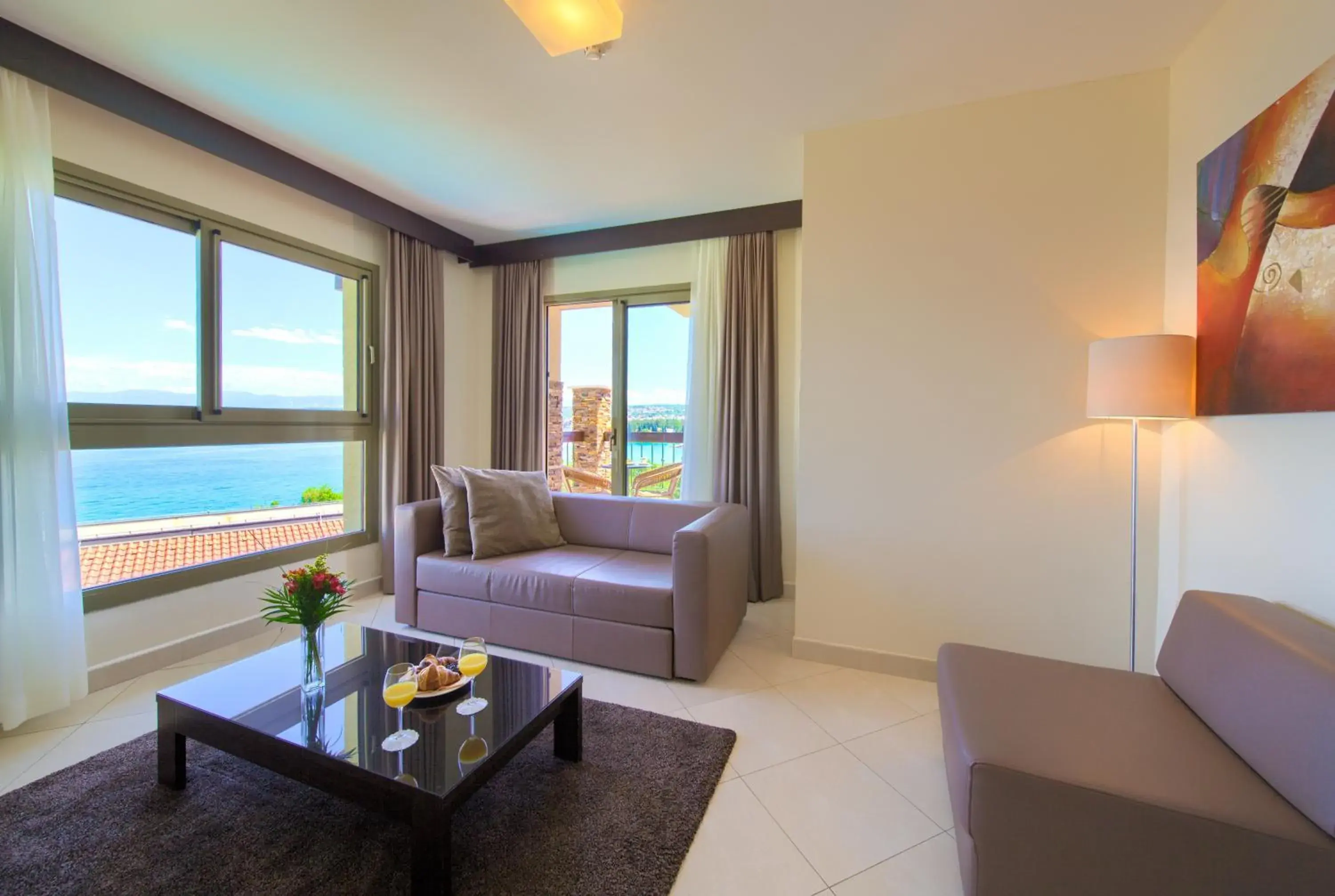 Living room in Blue Waves Resort Living room in Blue Waves Resort