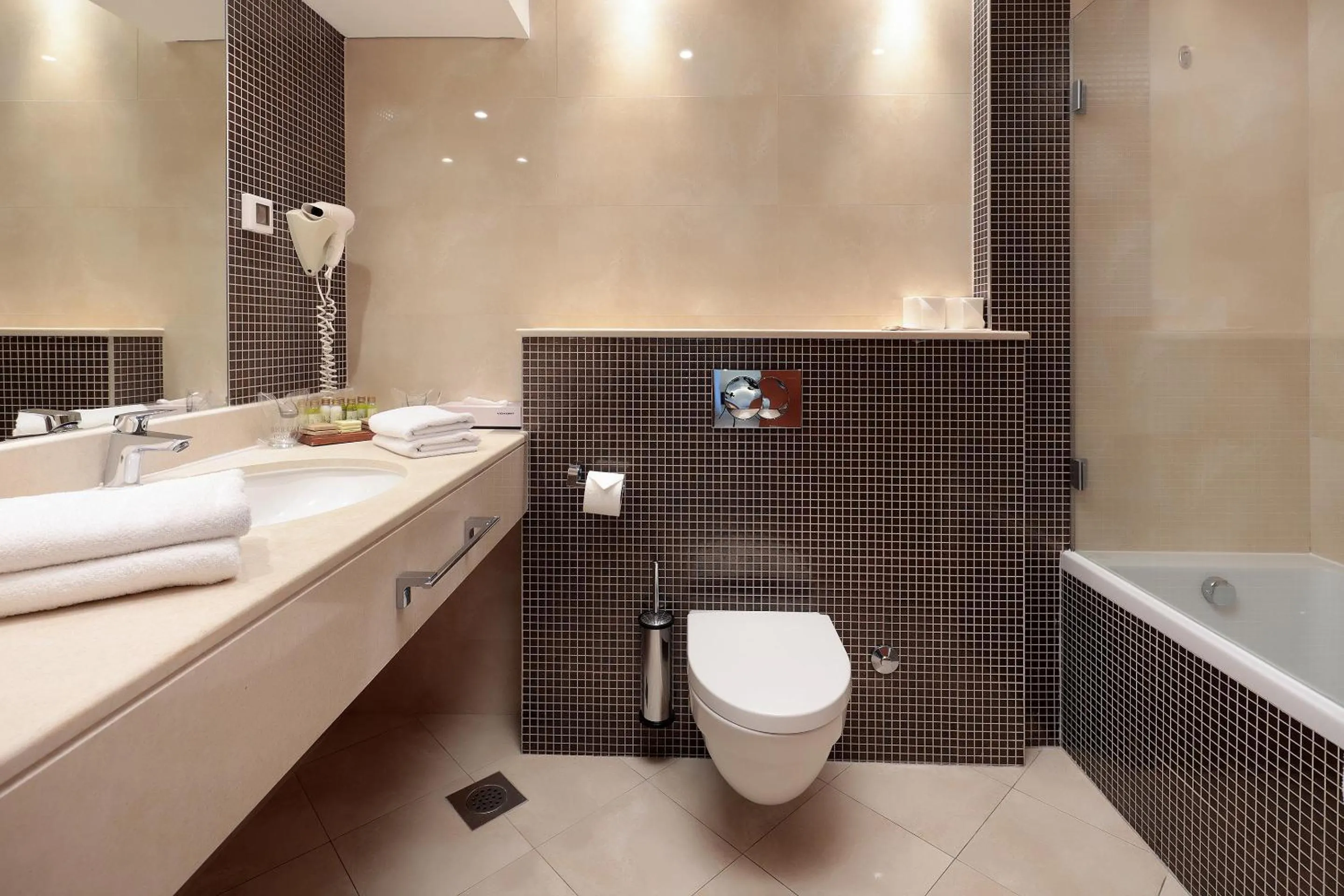 Bathroom in Blue Waves Resort