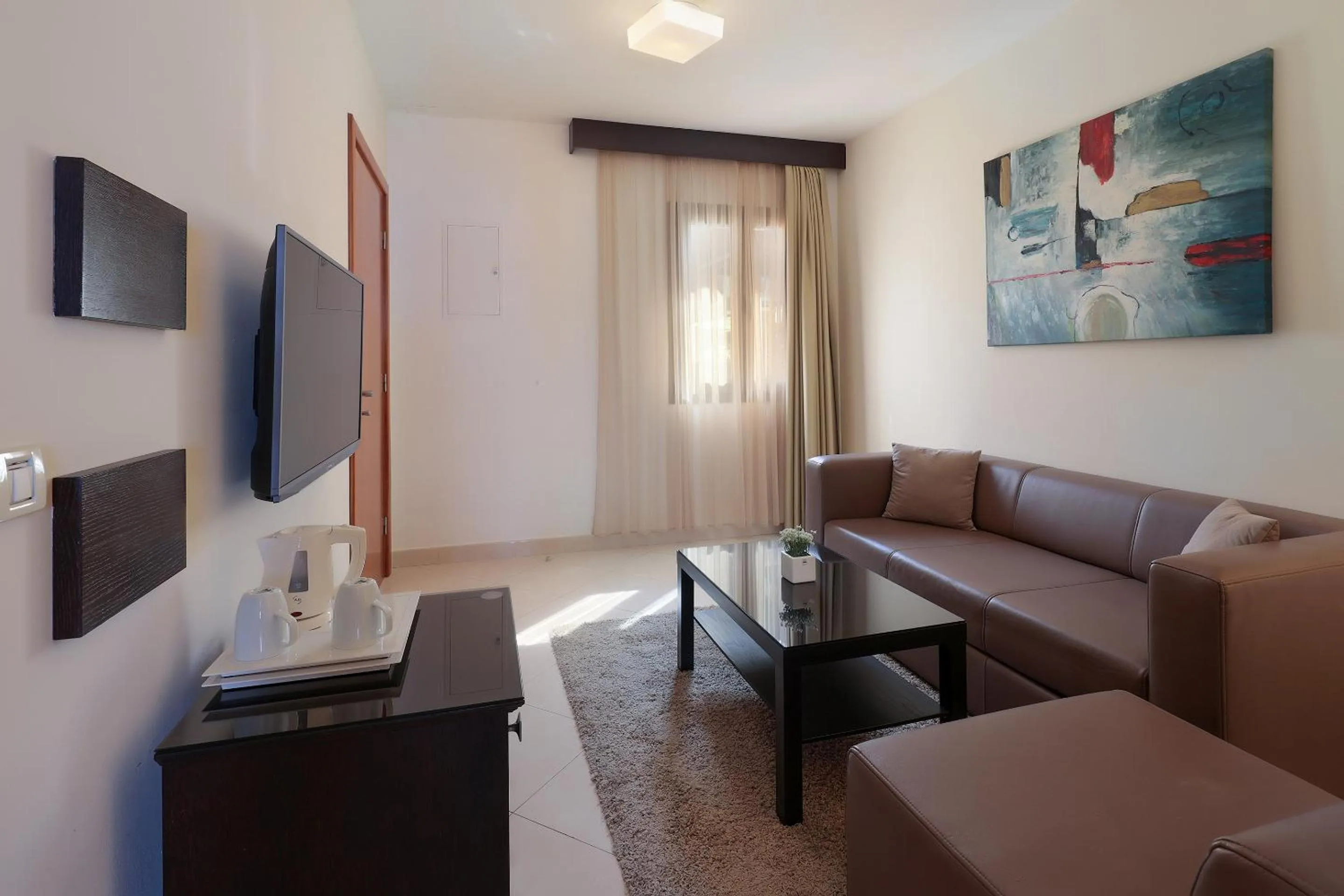 Living room in Blue Waves Resort