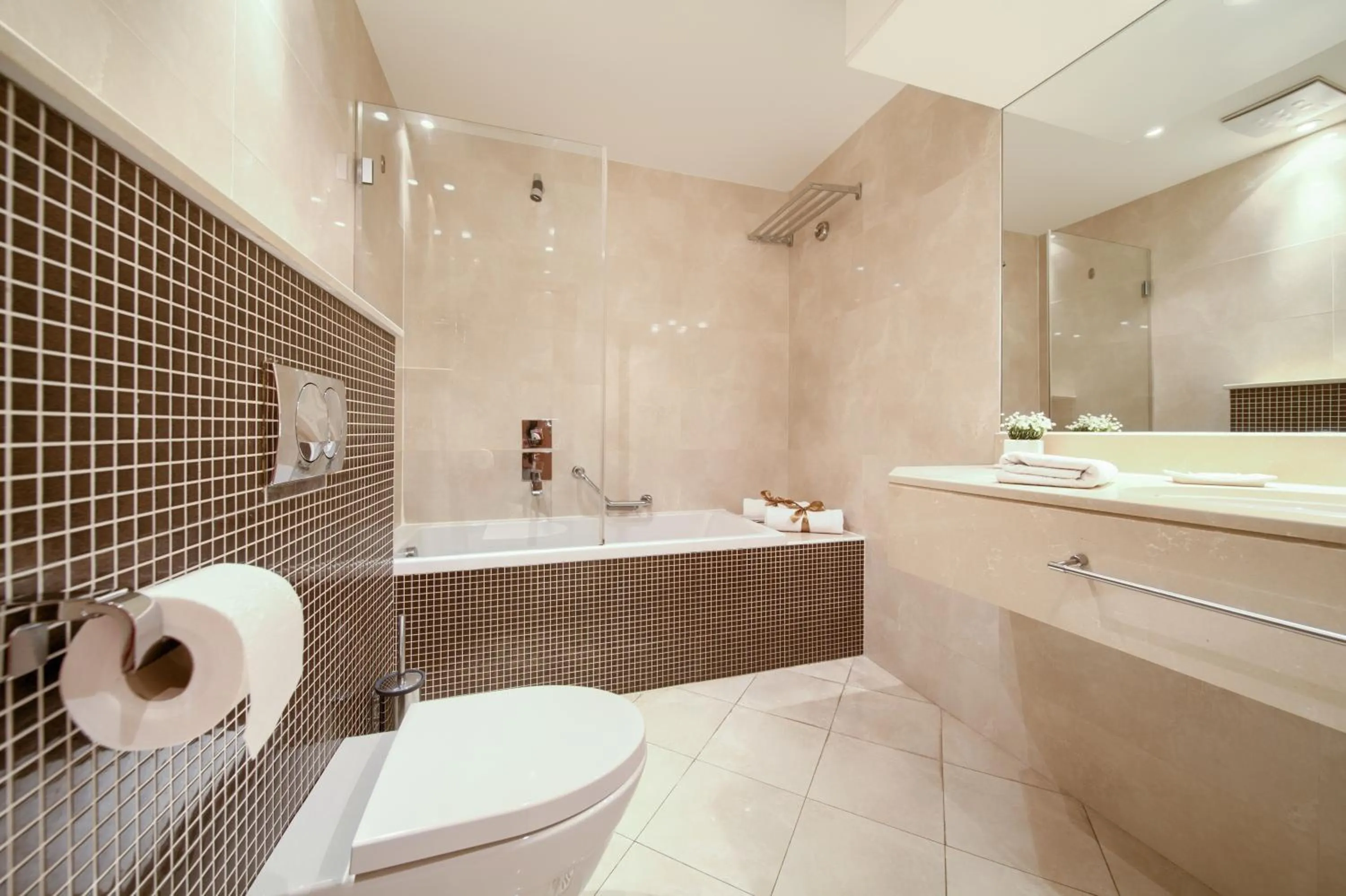 Toilet in Blue Waves Resort