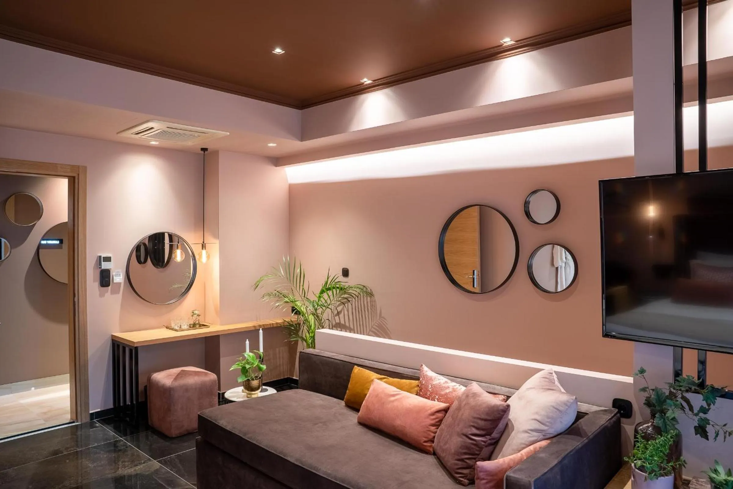 TV and multimedia in Olympus Terra Boutique Hotel