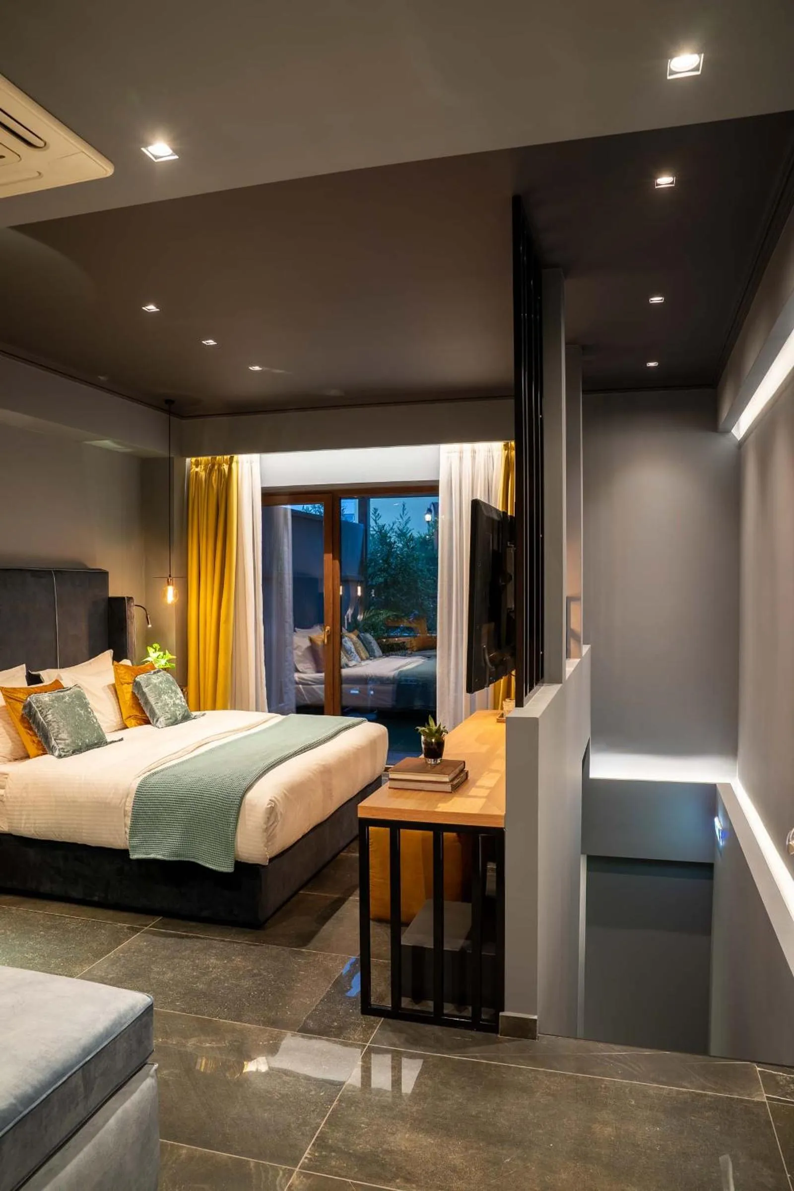 Photo of the whole room, Bed in Olympus Terra Boutique Hotel