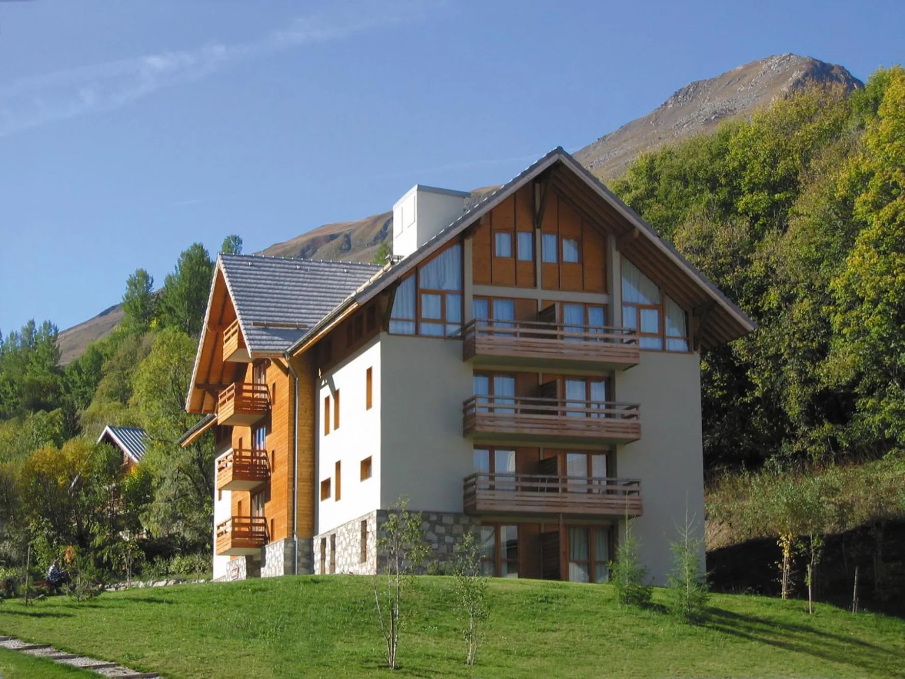 Property building in Lagrange Vacances Chalets du Galibier