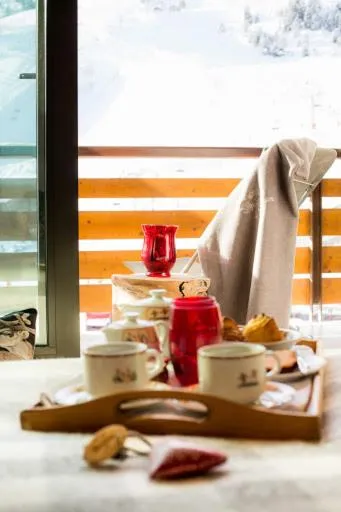 Breakfast in Hôtel Alpen Ruitor