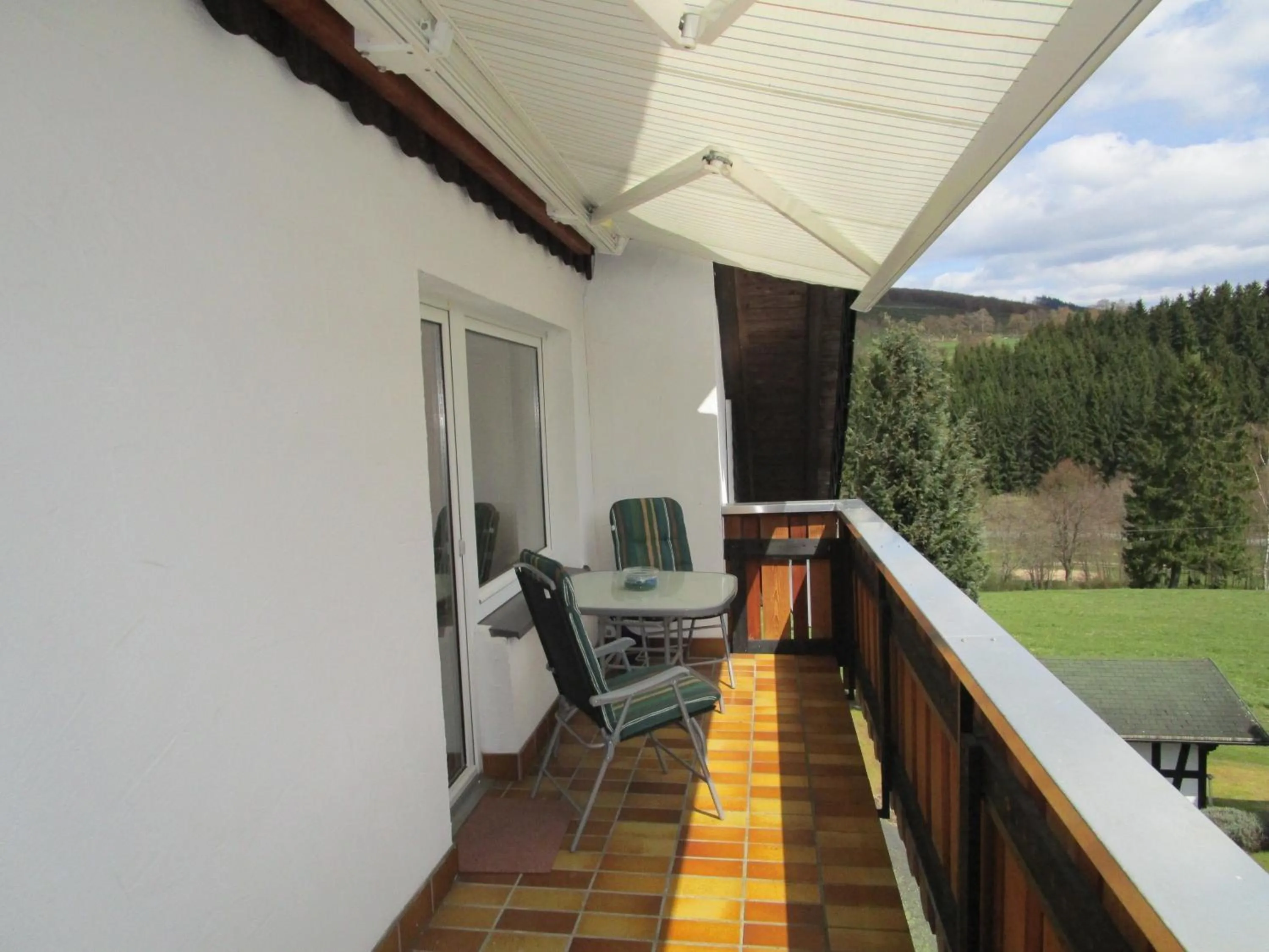 Balcony/Terrace in Apartment Albers
