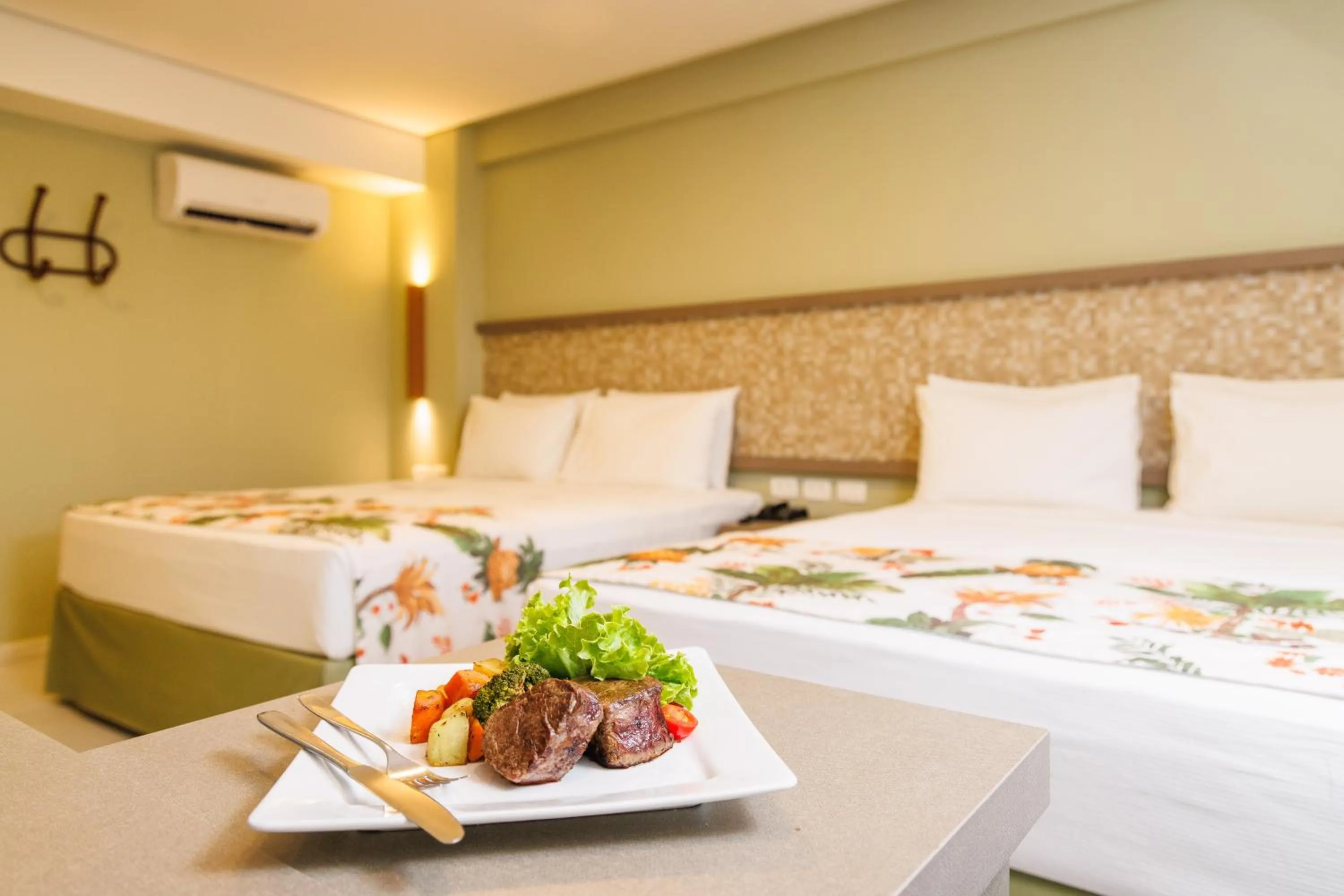 Bed in Hotel Solar Porto de Galinhas