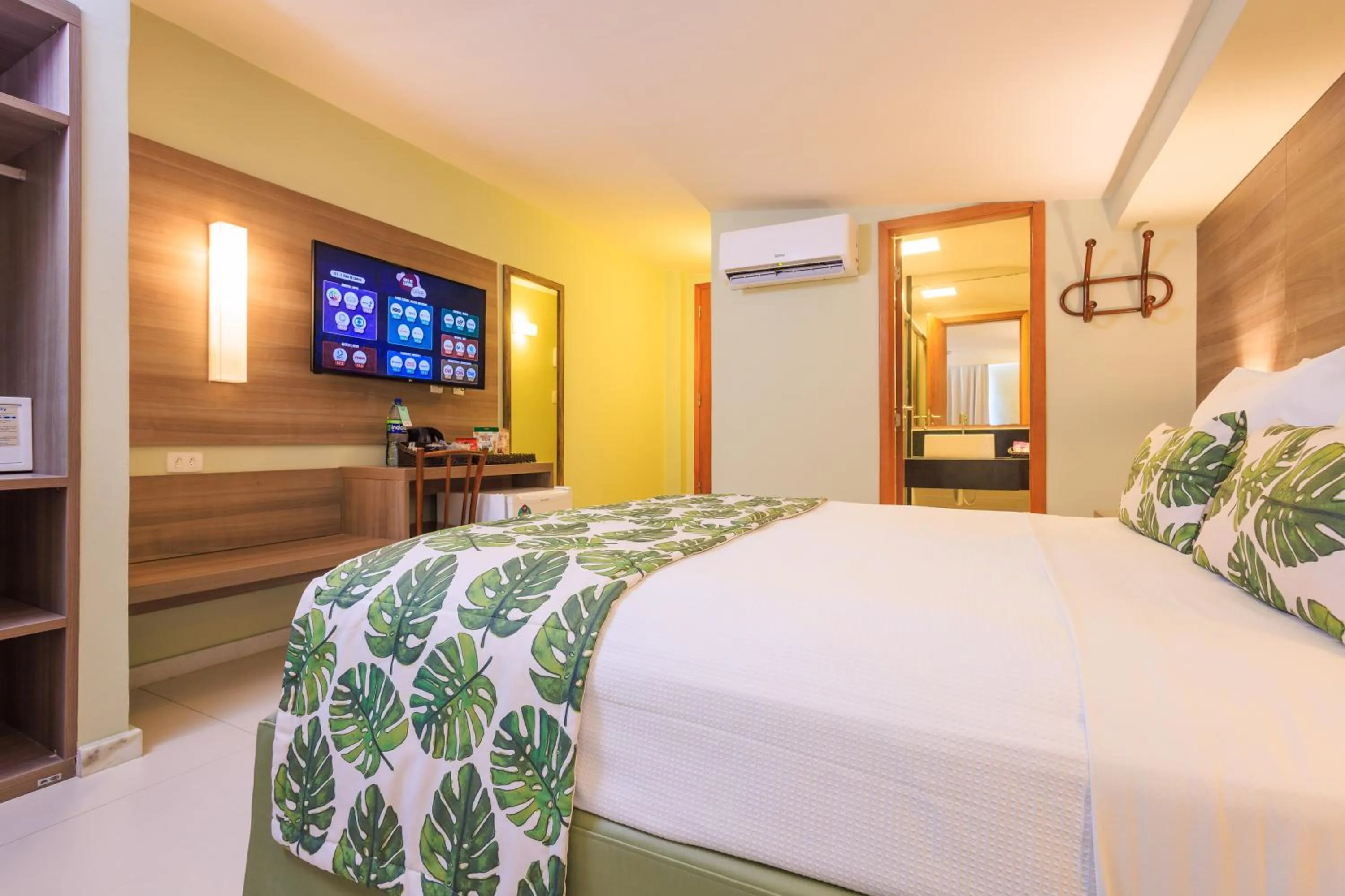 Bedroom, Bed in Hotel Solar Porto de Galinhas