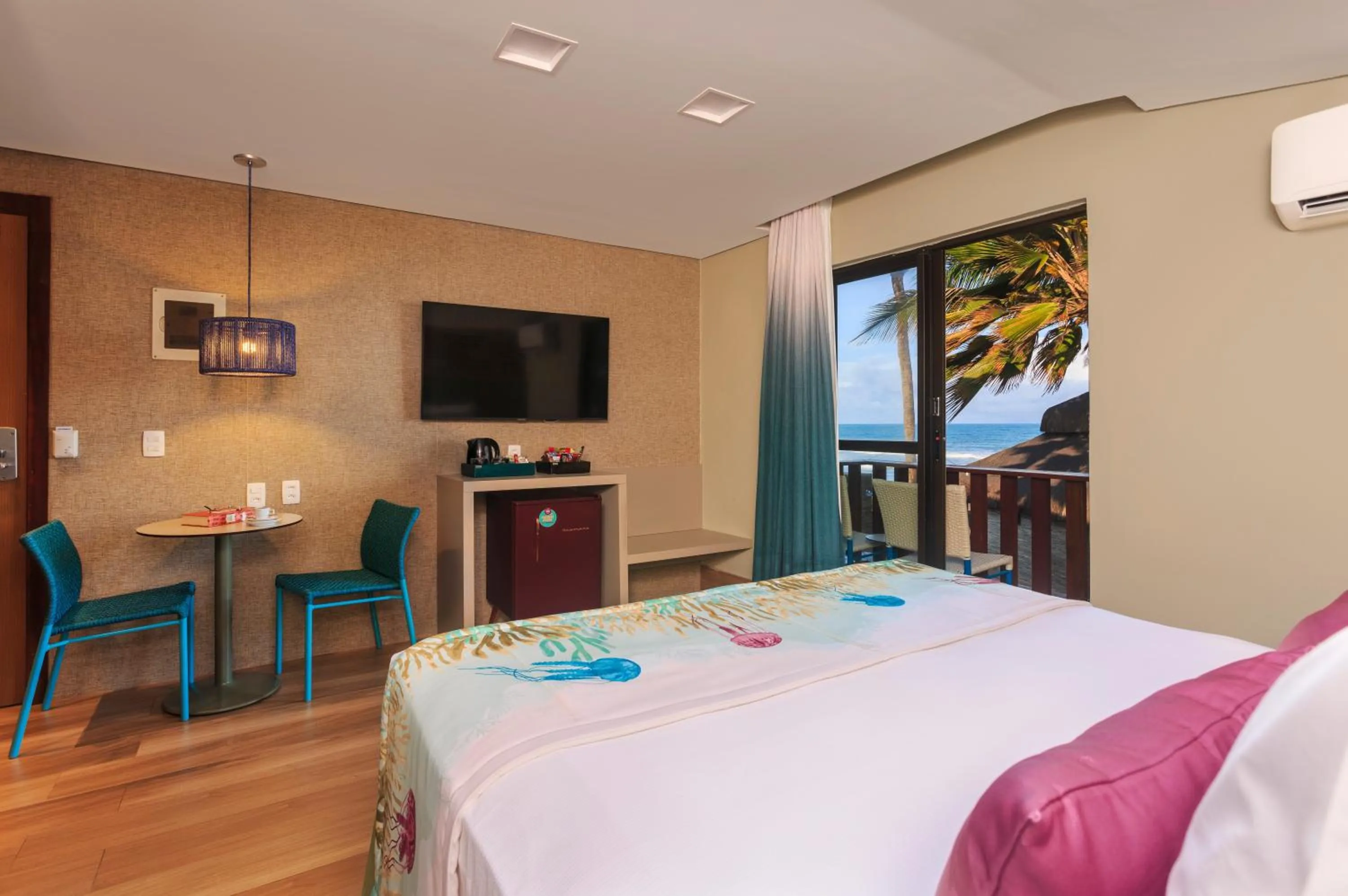 Bed in Hotel Solar Porto de Galinhas