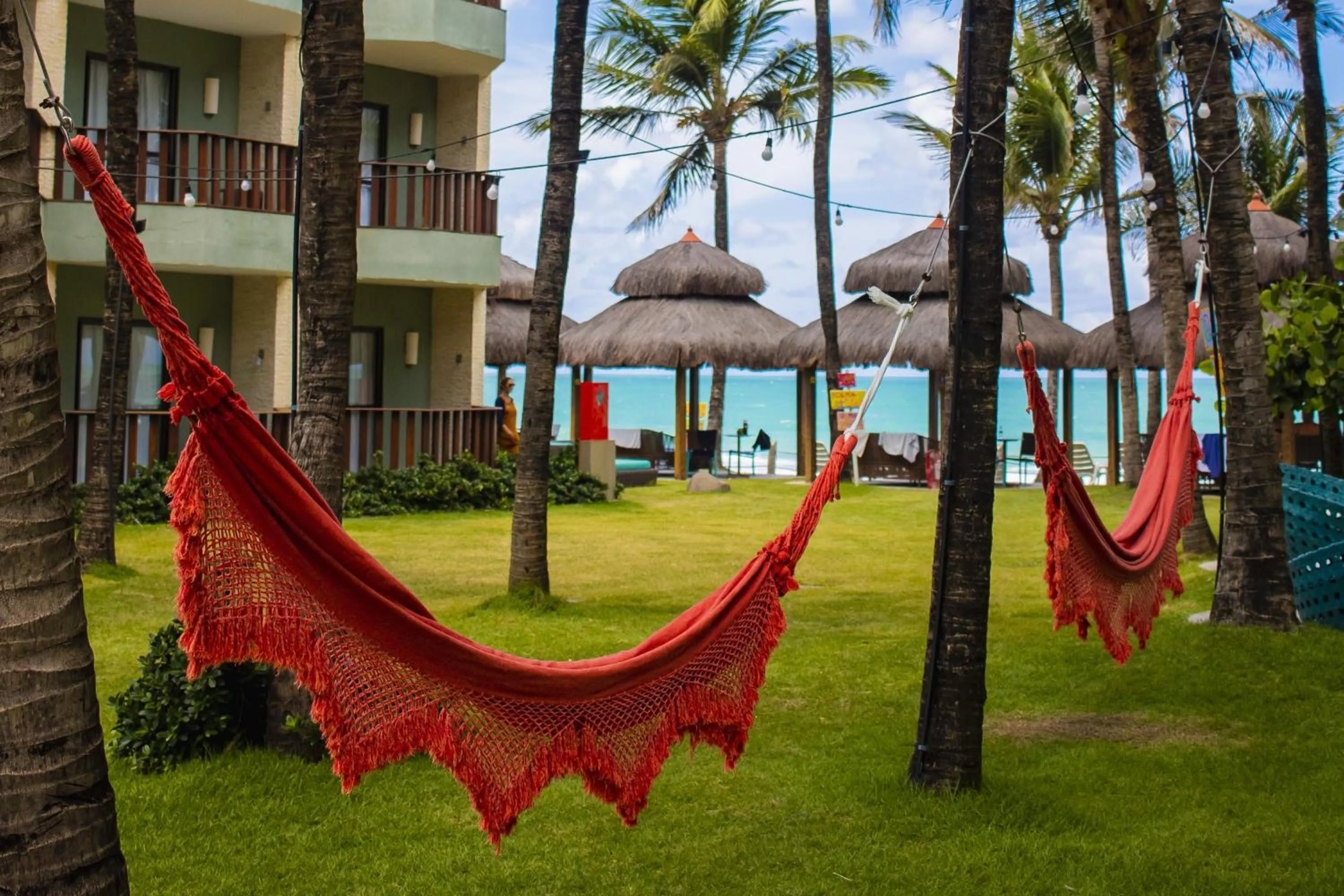 Seating area in Hotel Solar Porto de Galinhas