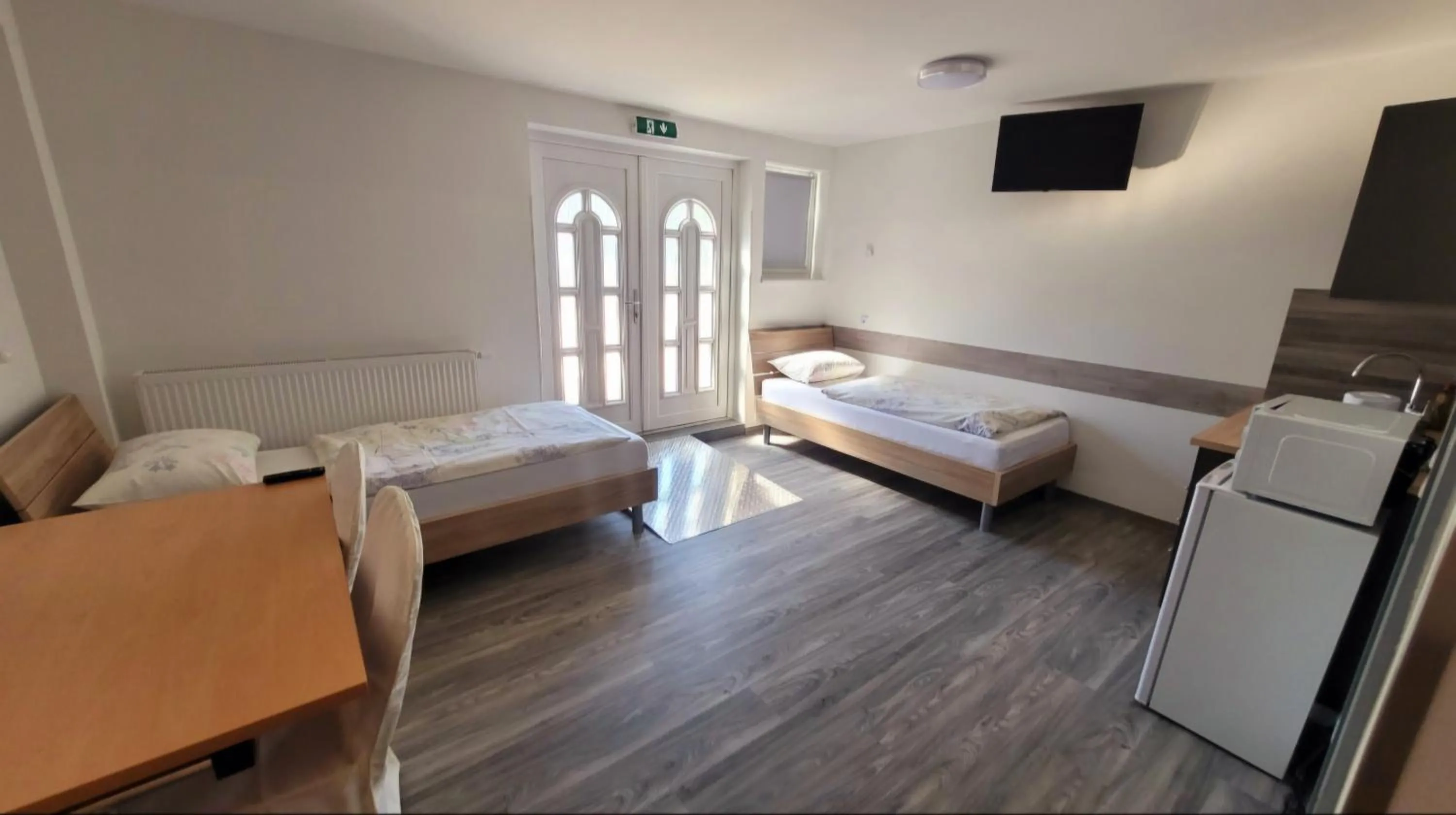 Bed in Drei Bären Hotel & Apartments