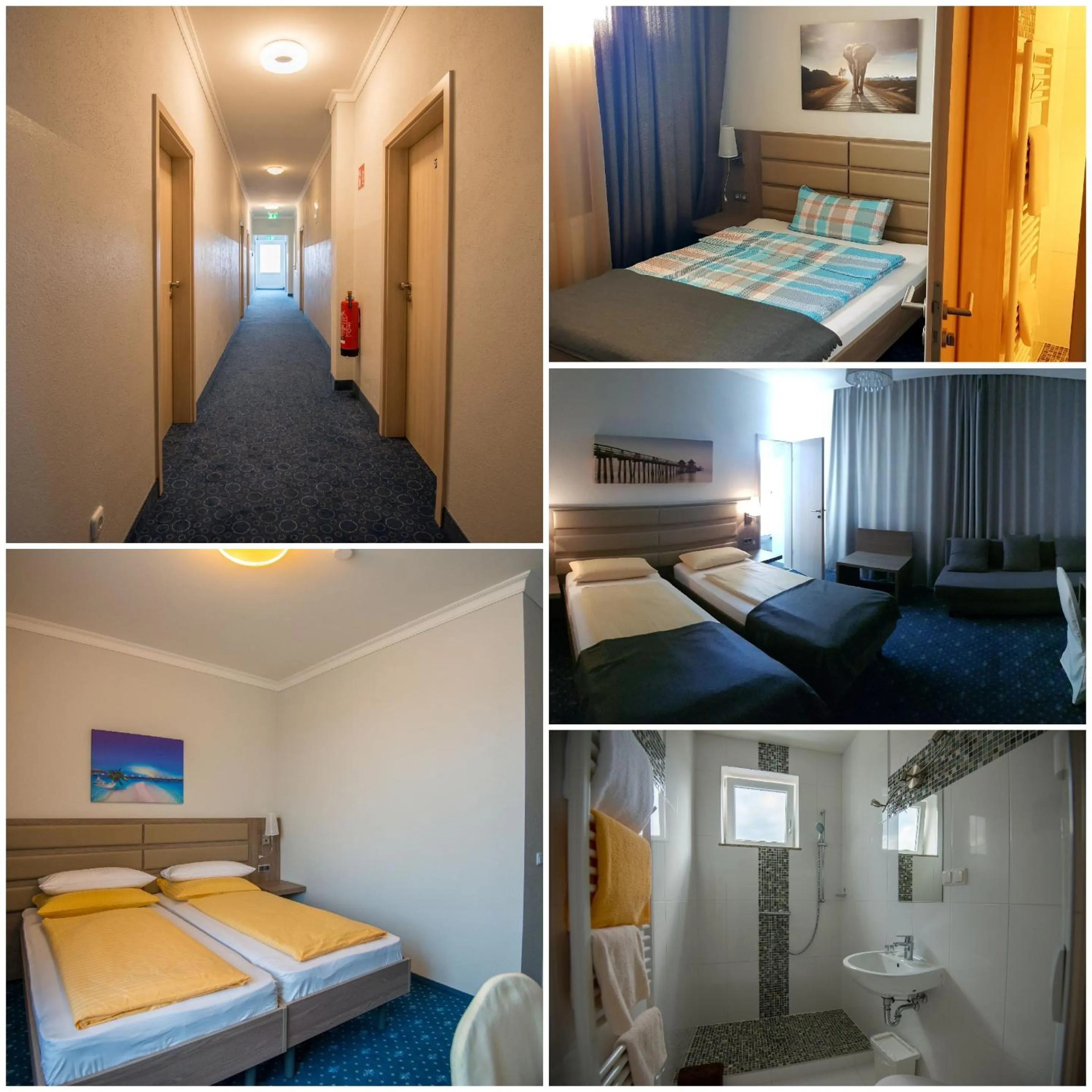 Bed in Drei Bären Hotel & Apartments