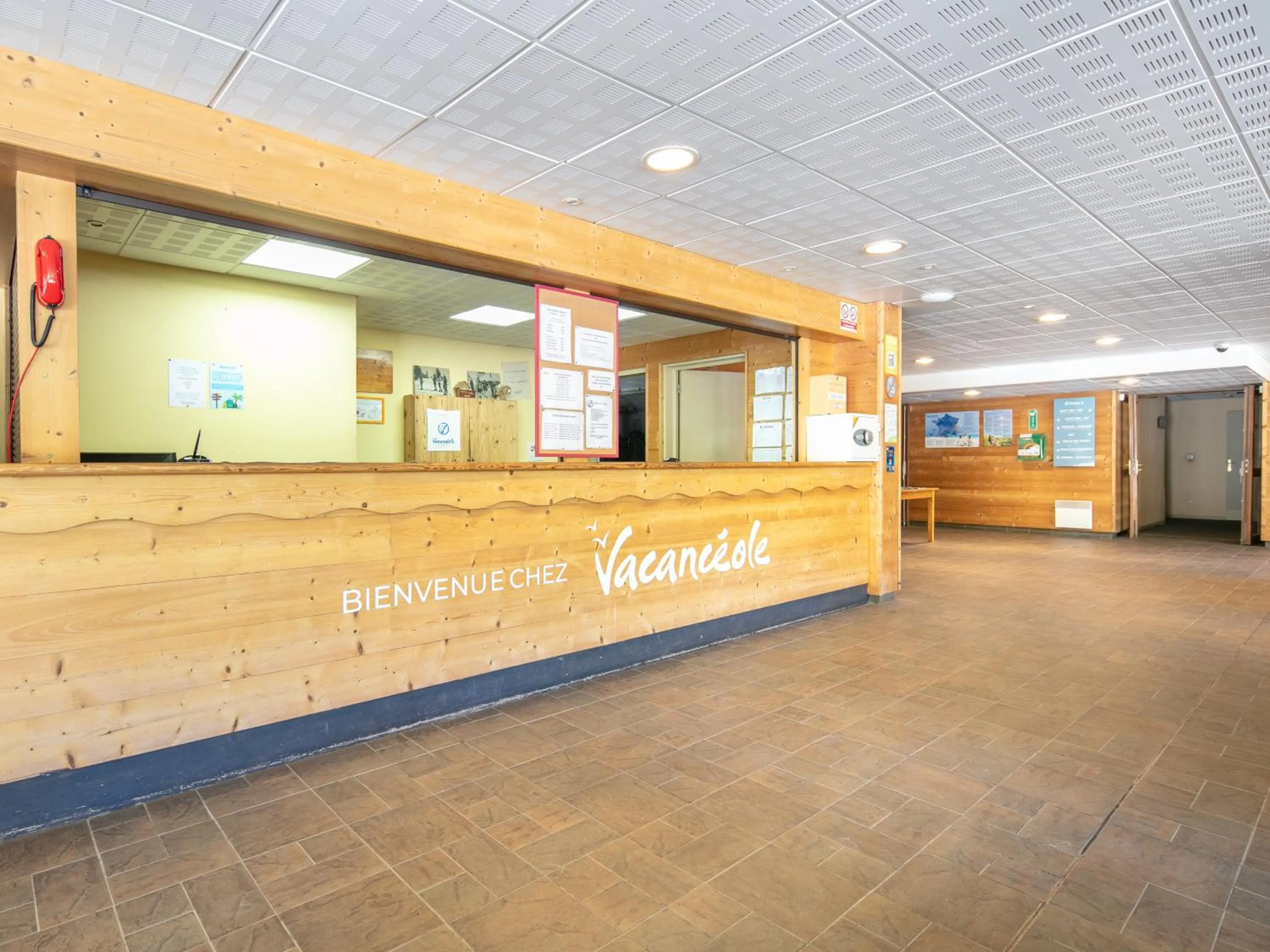 Lobby or reception in Vacancéole - Le Hameau de Valloire