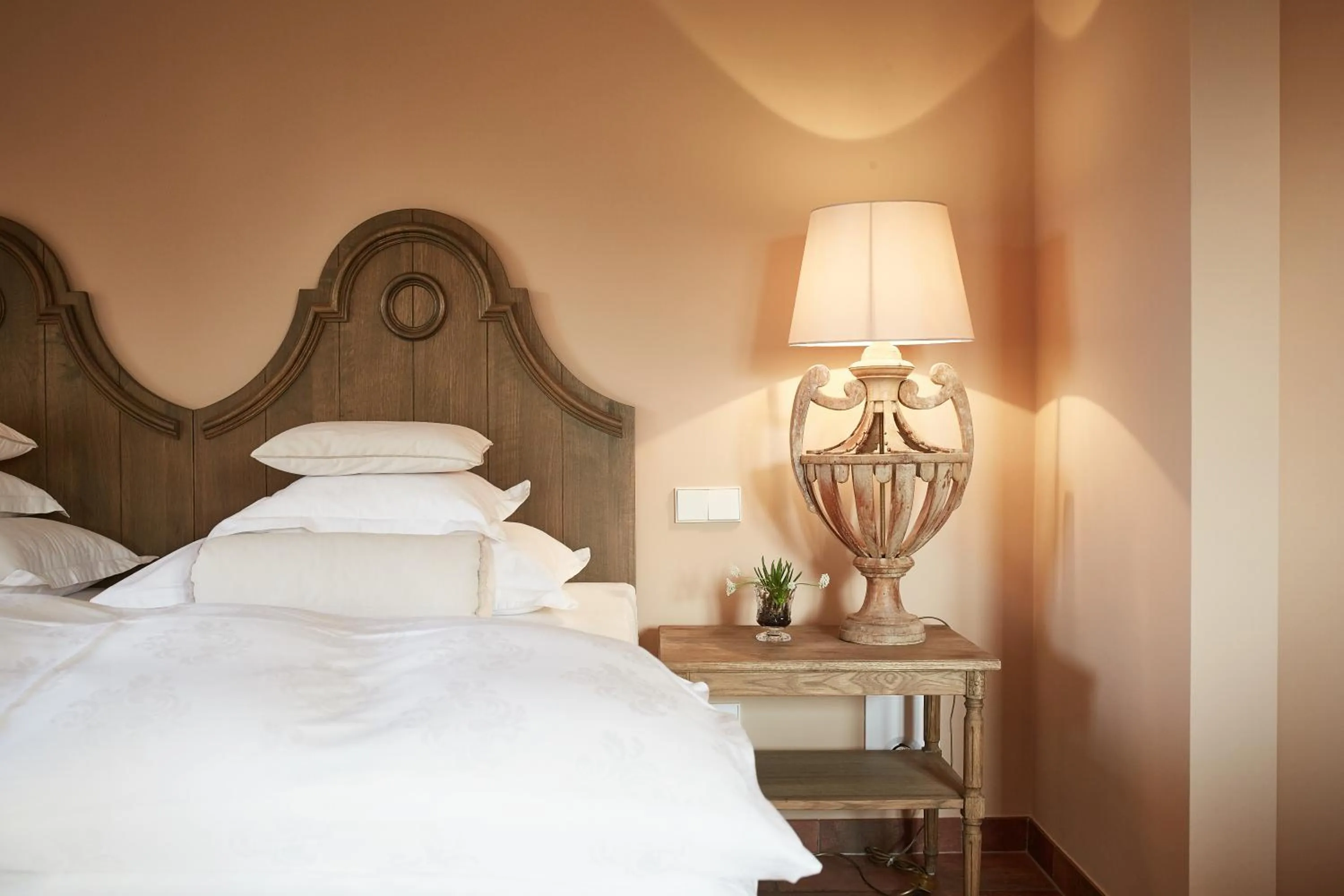 Decorative detail, Bed in Hotel VILLINO