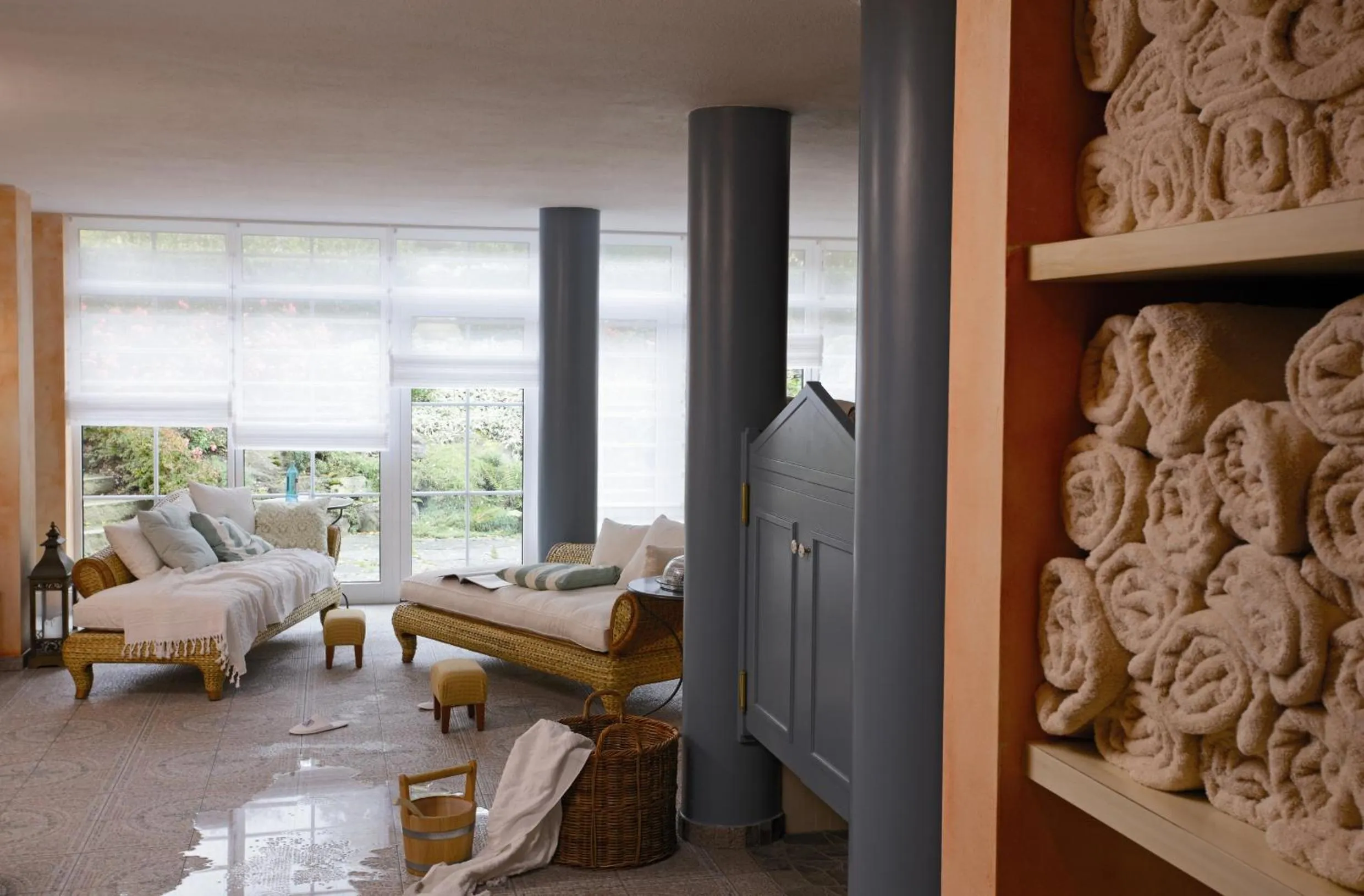 Sauna, Bed in Hotel VILLINO