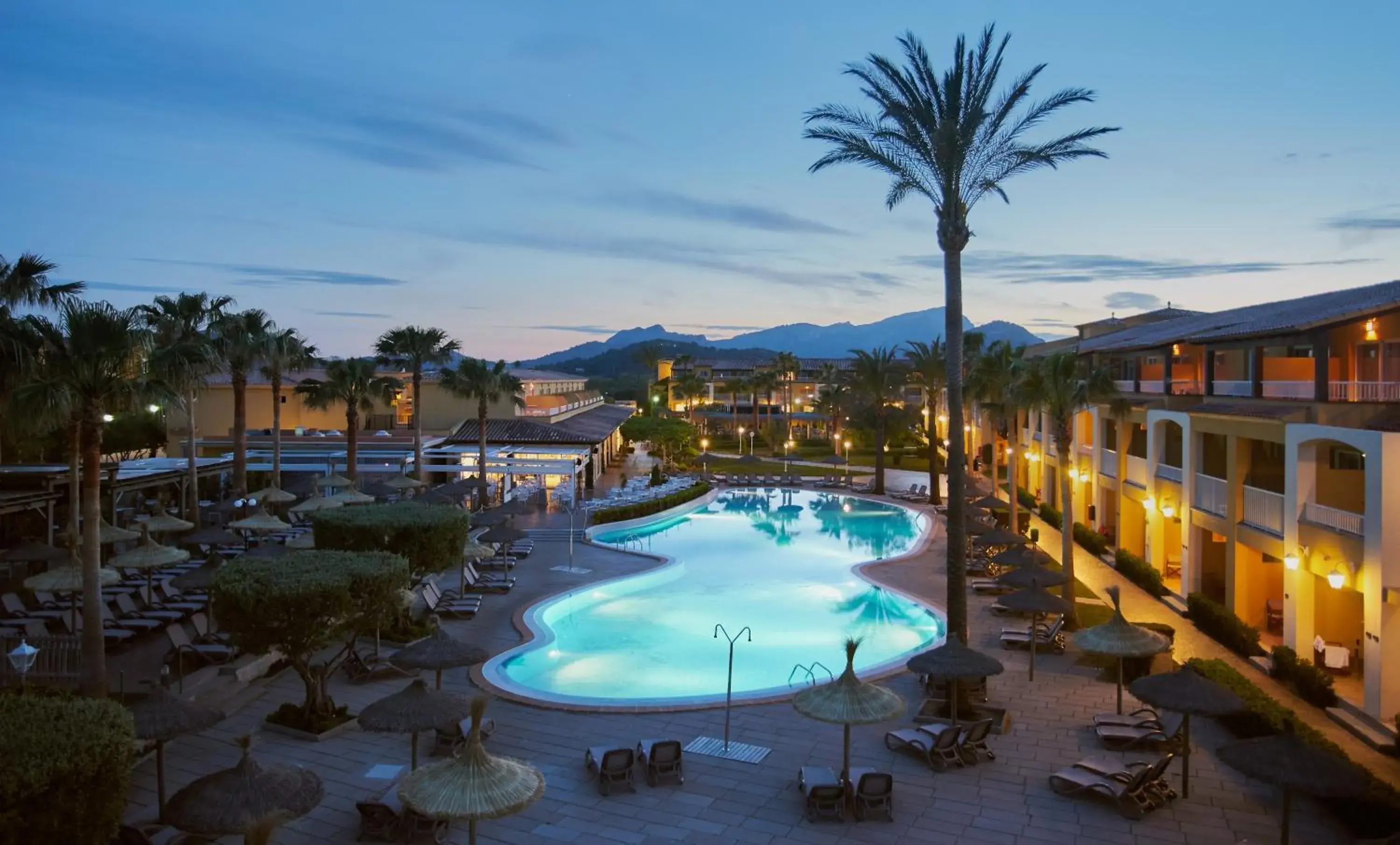 Bird's eye view in Club del Sol Aparthotel Bird's eye view in Club del Sol Aparthotel