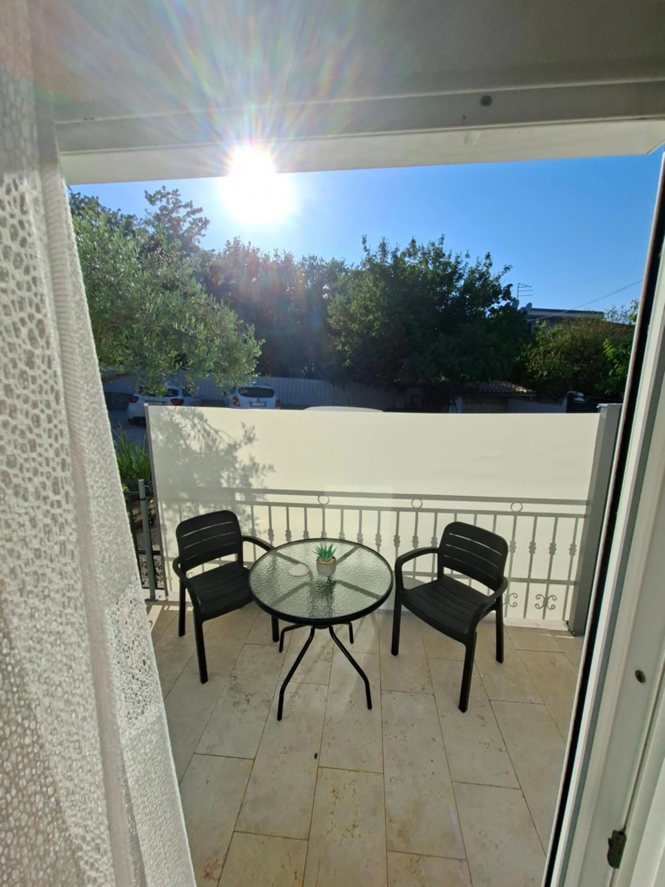 Balcony/Terrace in Martina Guest house-Rooms