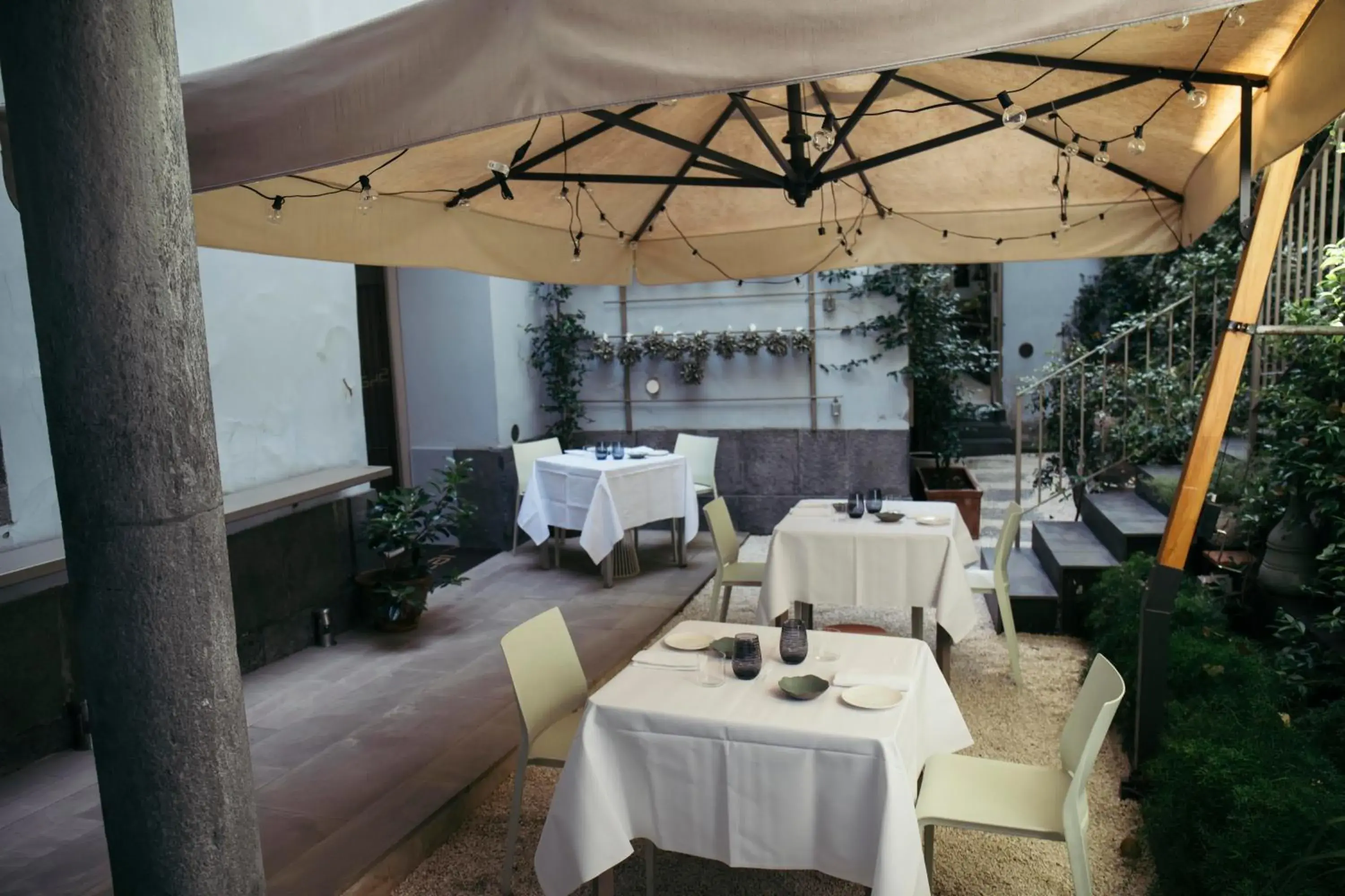 Inner courtyard view in Shalai - Exclusive SPA and small gourmet hotel Inner courtyard view in Shalai - Exclusive SPA and small gourmet hotel