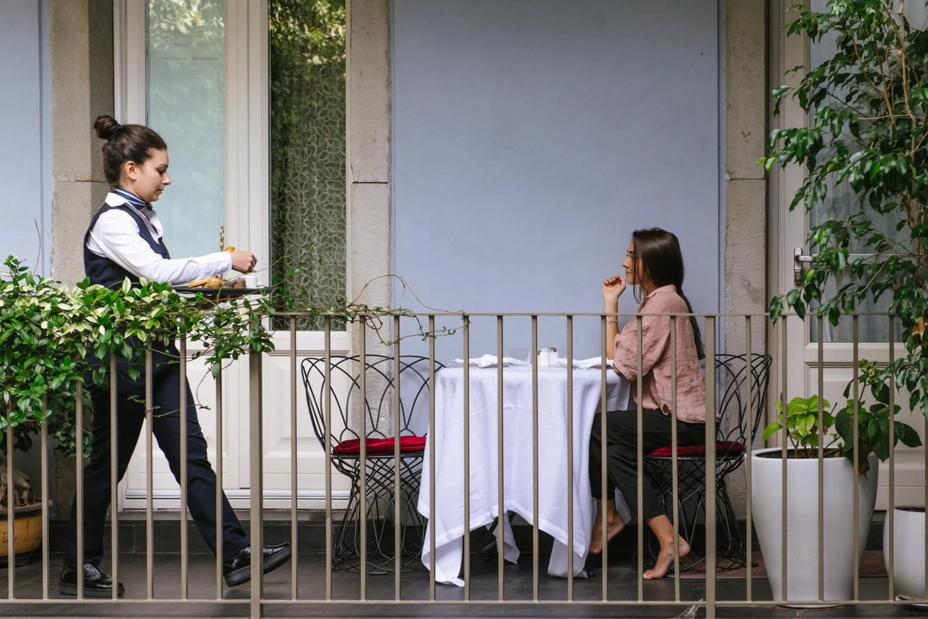 Balcony/Terrace in Shalai - Exclusive SPA and small gourmet hotel