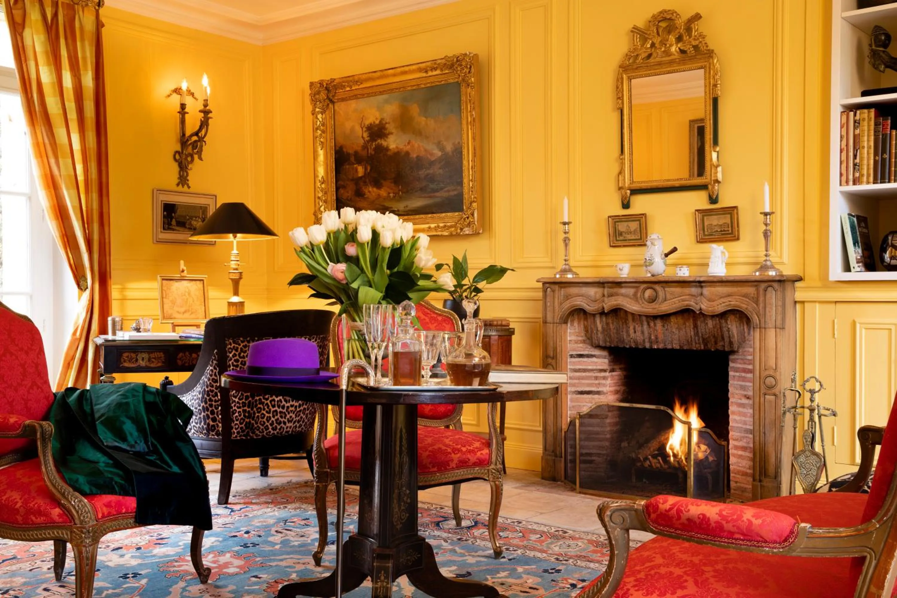 Living room in Le Clos de Villeroy