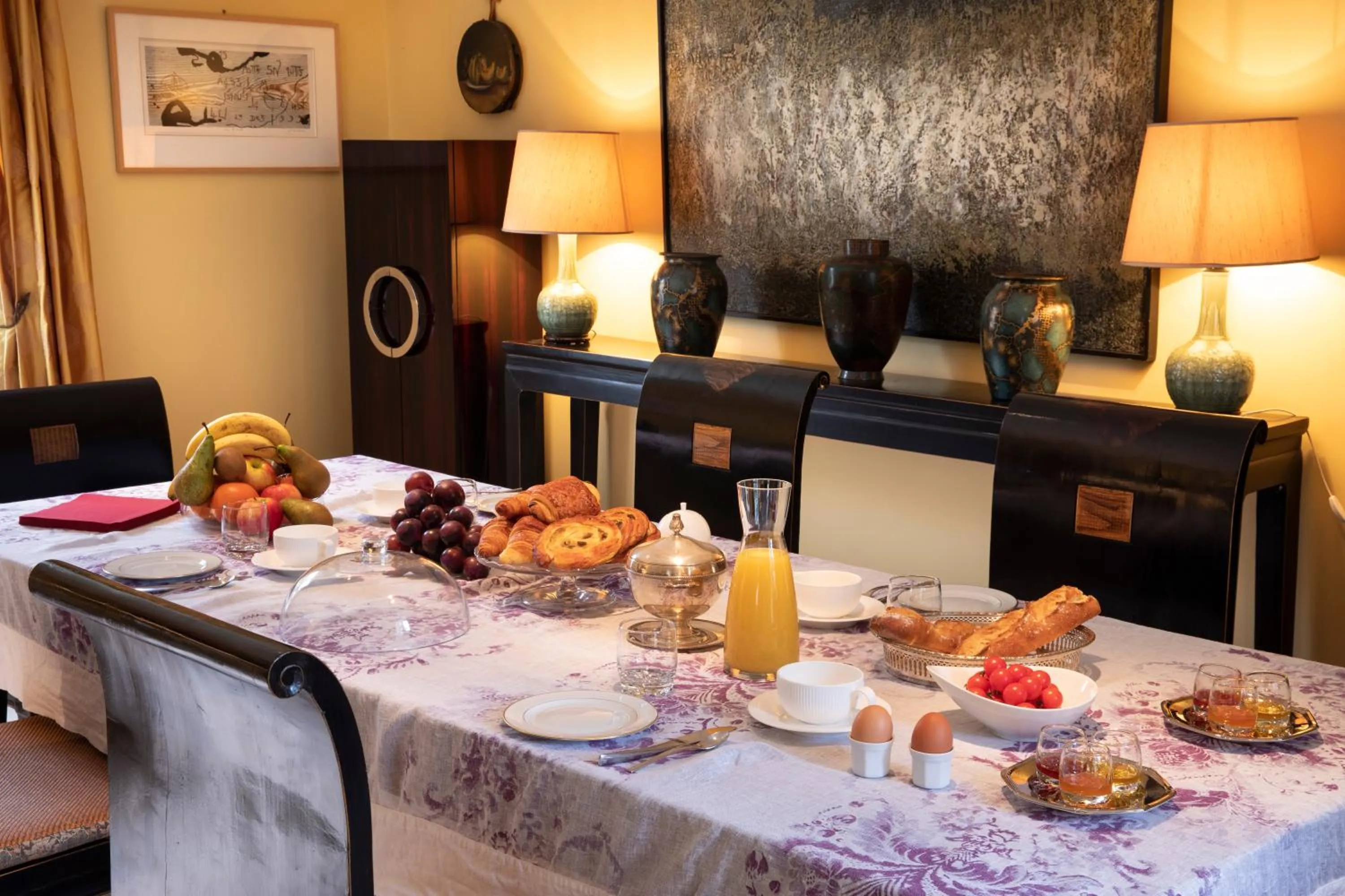 Dining area in Le Clos de Villeroy
