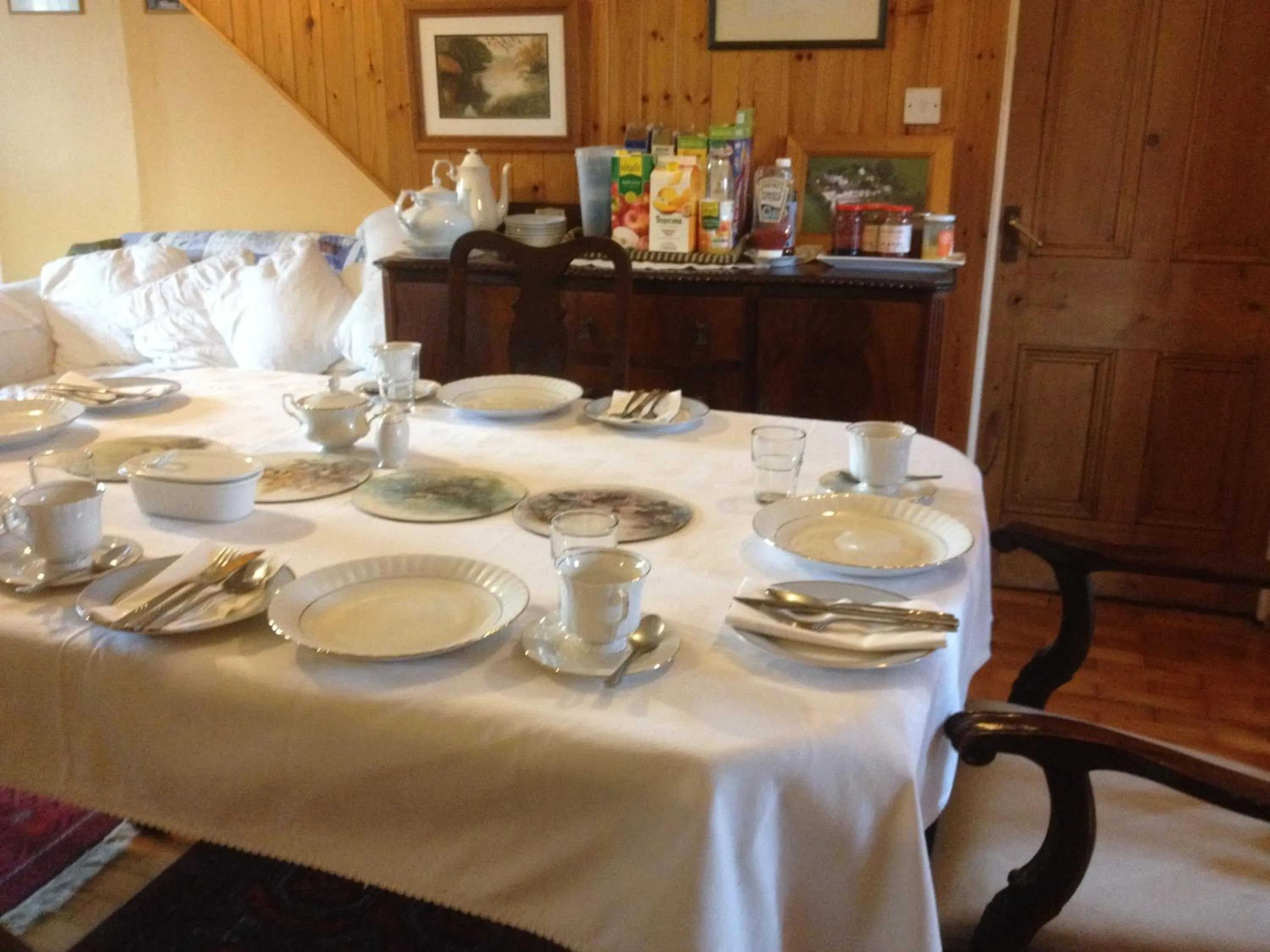 English/Irish breakfast in Lisieux House on Lough Neagh
