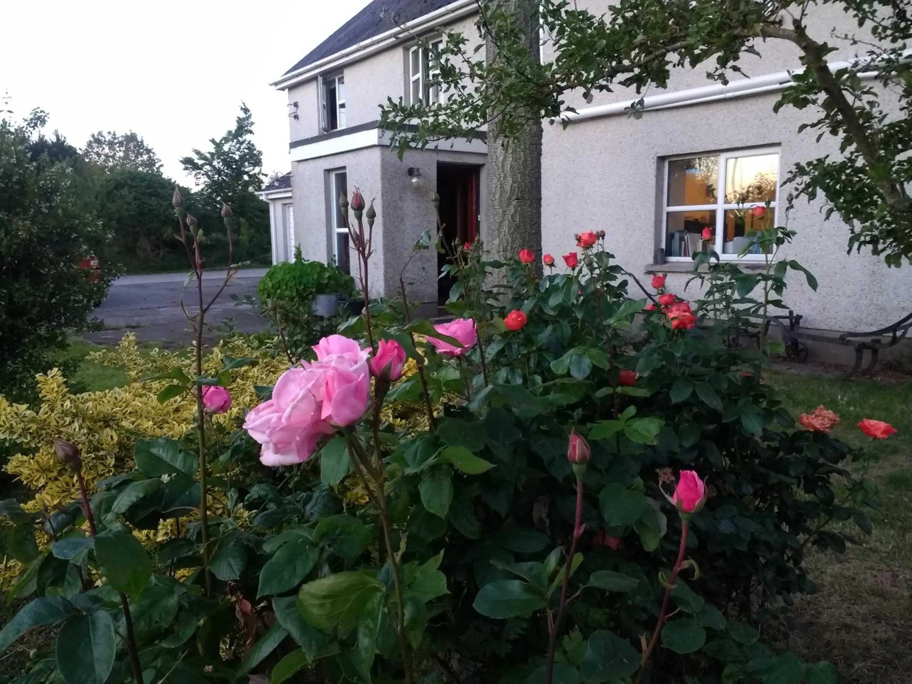 Facade/entrance in Lisieux House on Lough Neagh