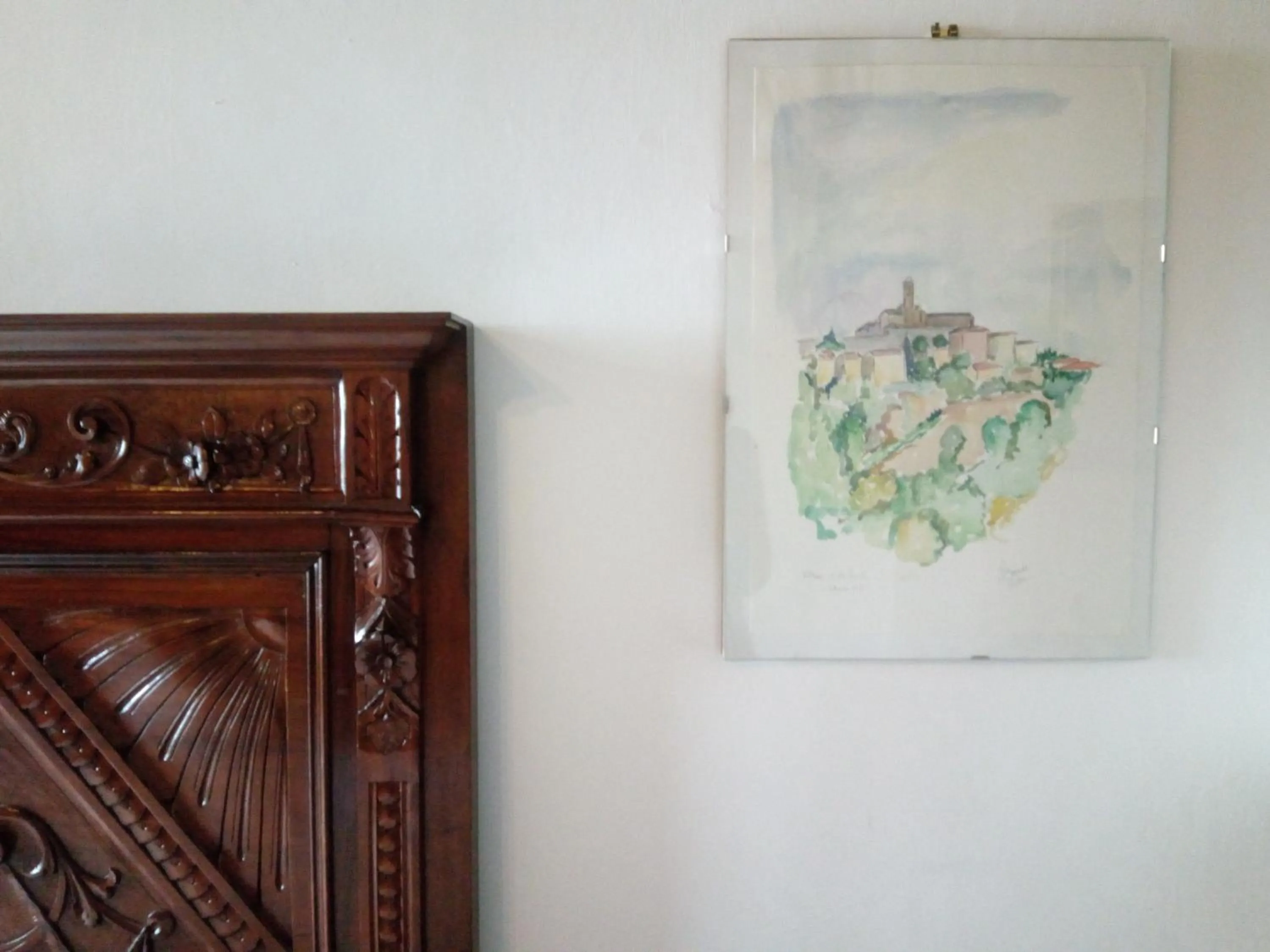 Decorative detail in La Corte Medicea