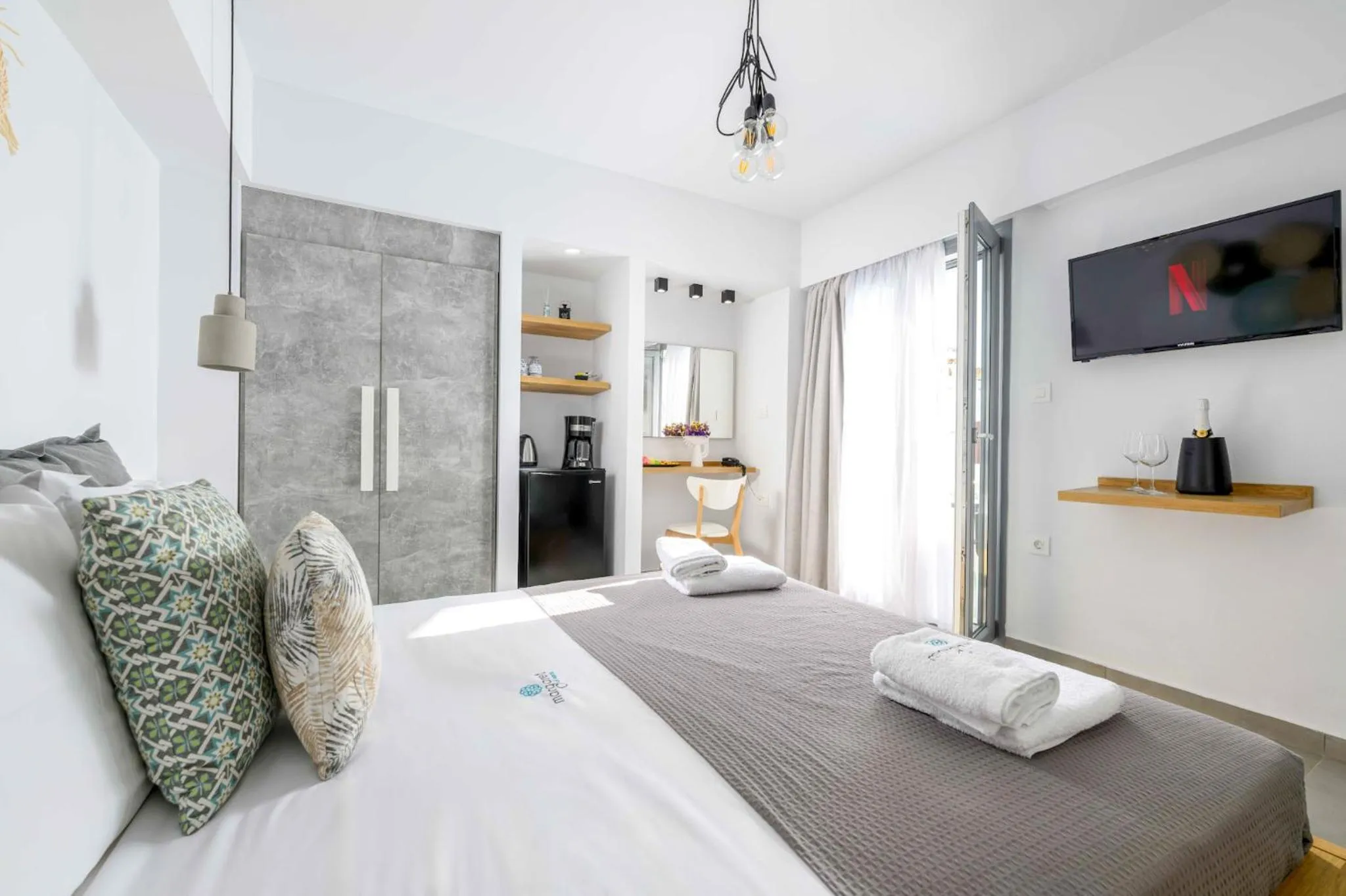 Decorative detail, Bed in Margaret of Naxos